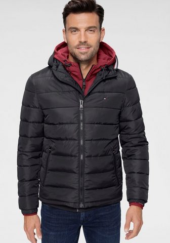 TOMMY HILFIGER Куртка стеганая »QUILTED HOODED ...