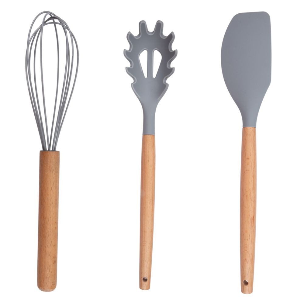 Alpina Kochbesteck-Set alpina Küchengeschirrset, Grau