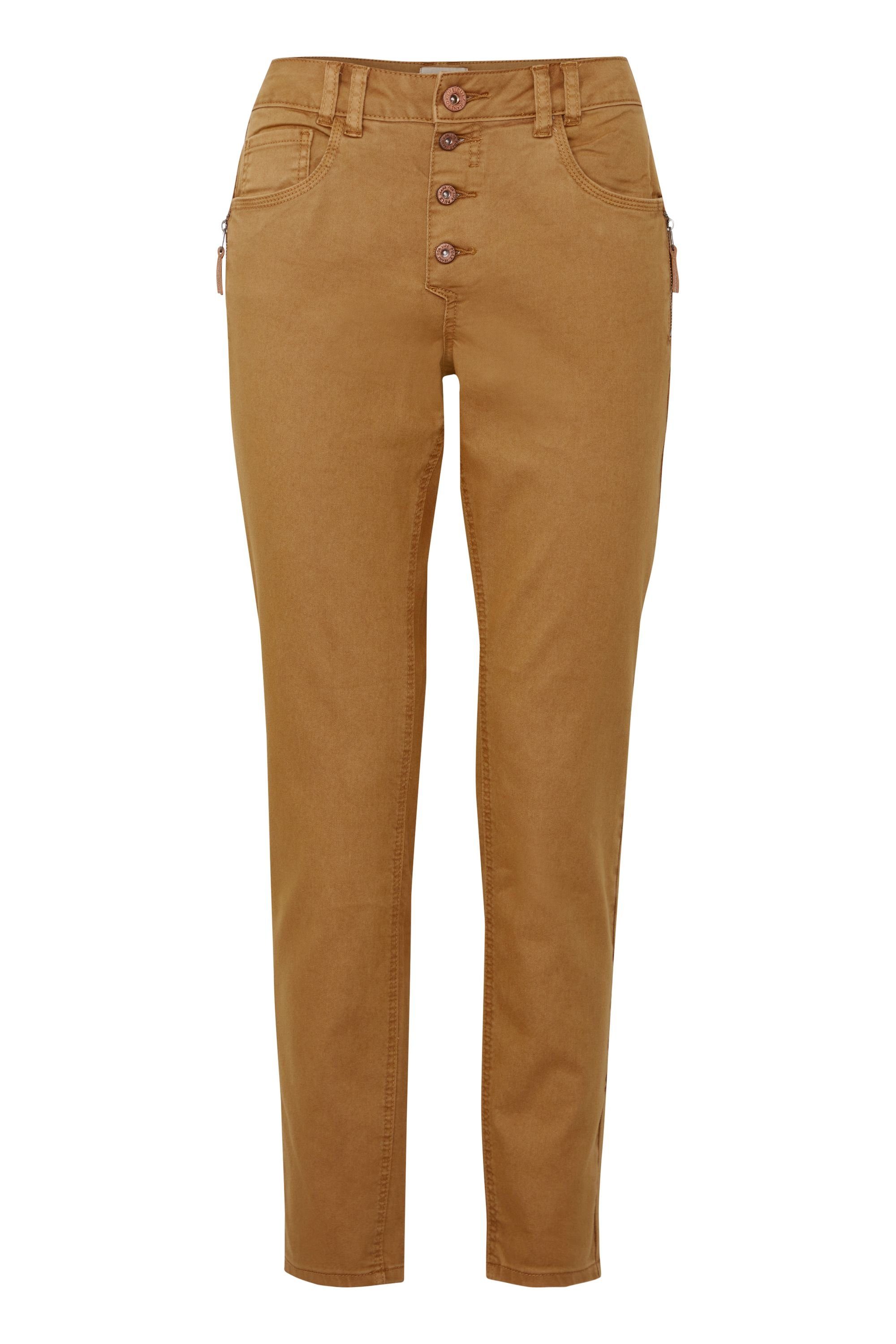 Pulz Jeans Brown - Pants Tobacco 50207251 PZVIBA HW Skinny-fit-Jeans (171327)