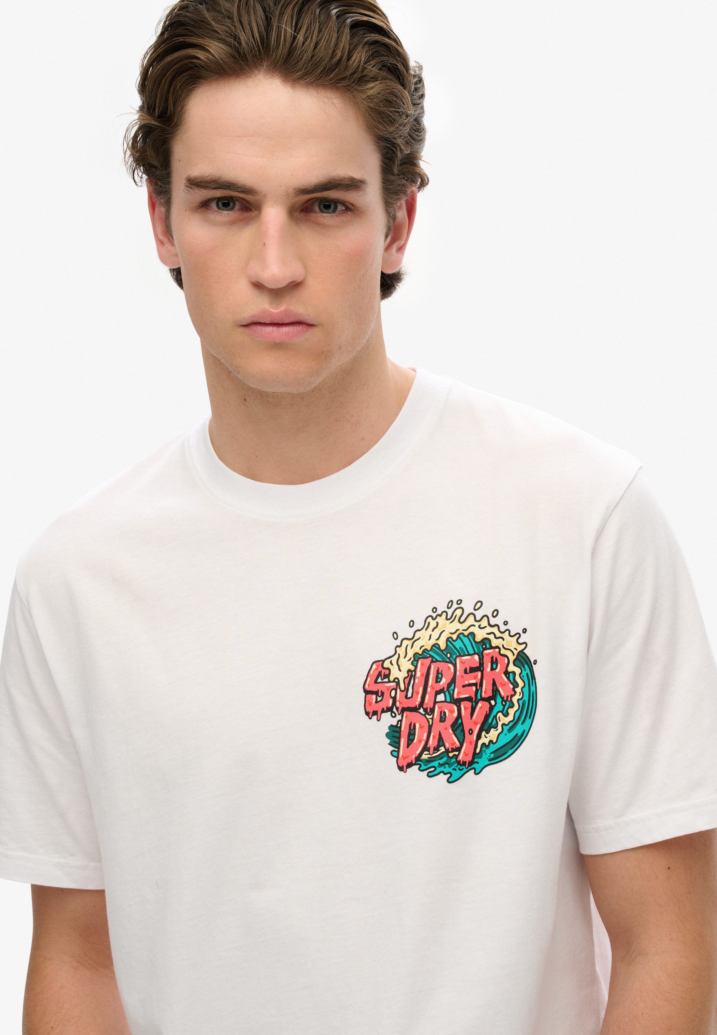 Superdry Rundhalsshirt OUTDOOR NARRATIVE LOOSE TEE günstig online kaufen