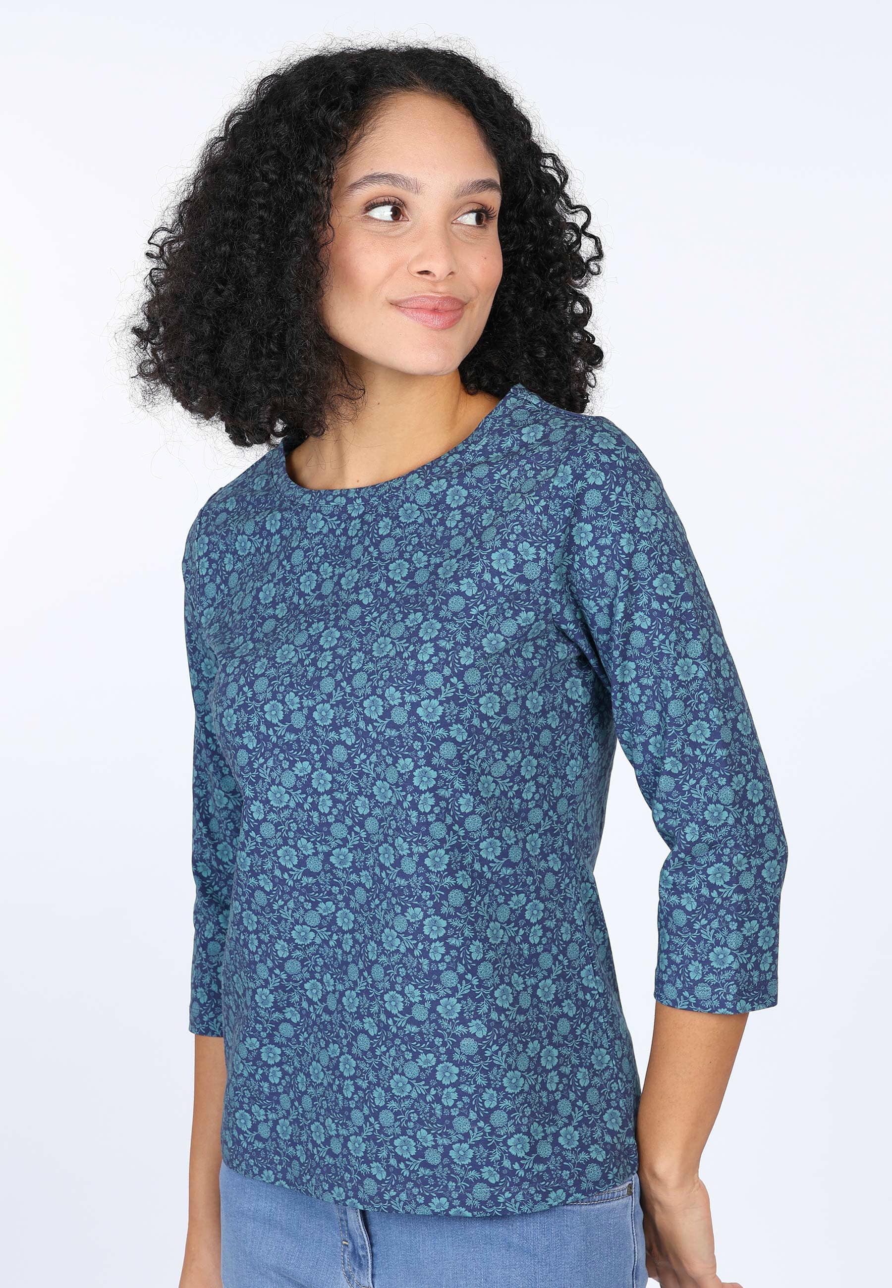 Deerberg Langarmshirt Shirt Pitta Meadow