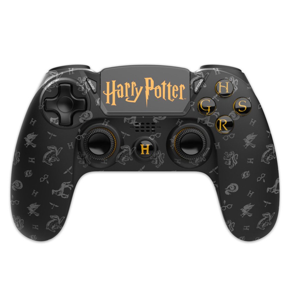 Freaks and Geeks Wireless PS4 Контролери, Harry Potter, Schwarz PlayStation-Controller