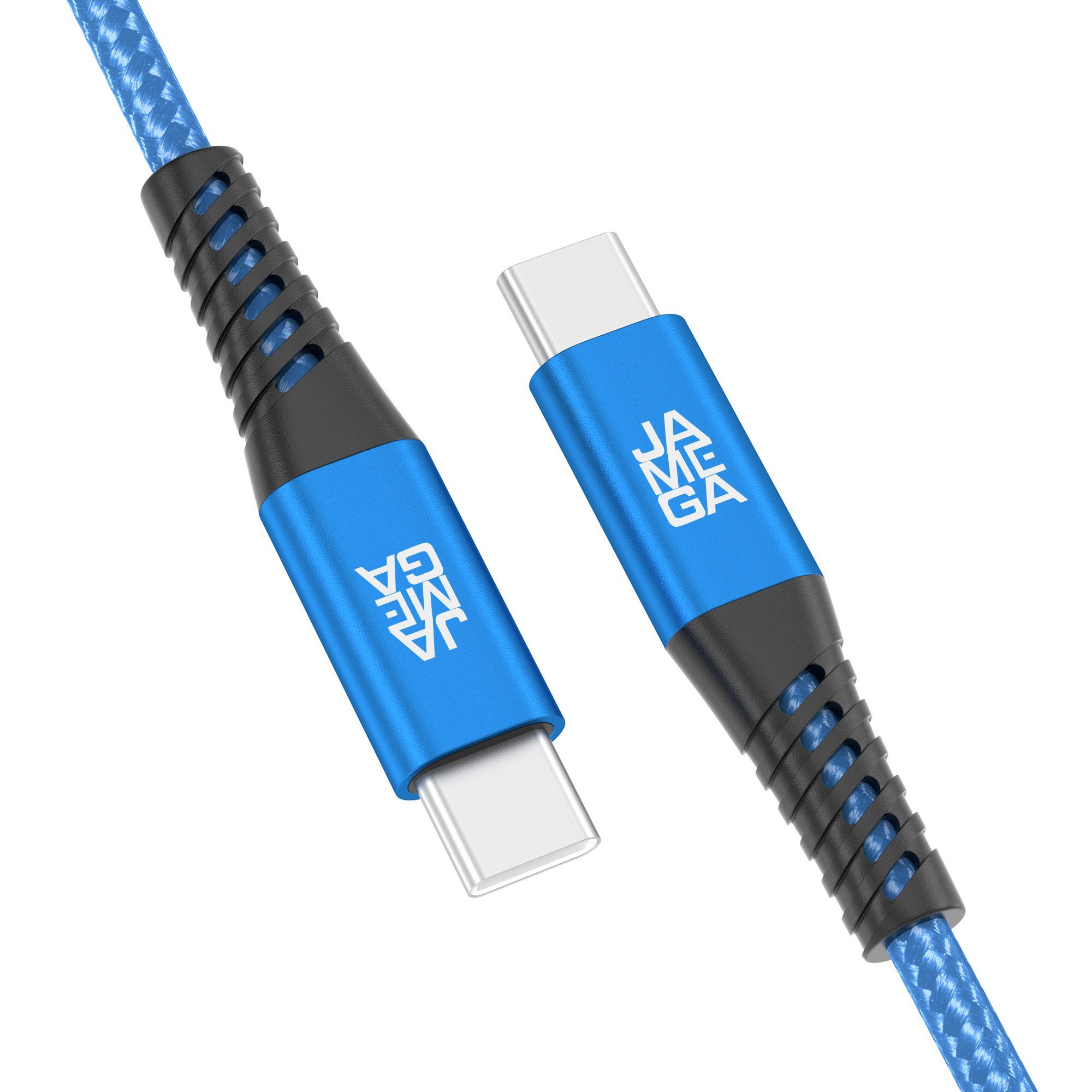 JAMEGA USB-C Kabel 480Mbps 60W Ladekabel Datenkabel für Apple, Samsung, uvm. USB-Kabel, USB Typ C, (300 cm)