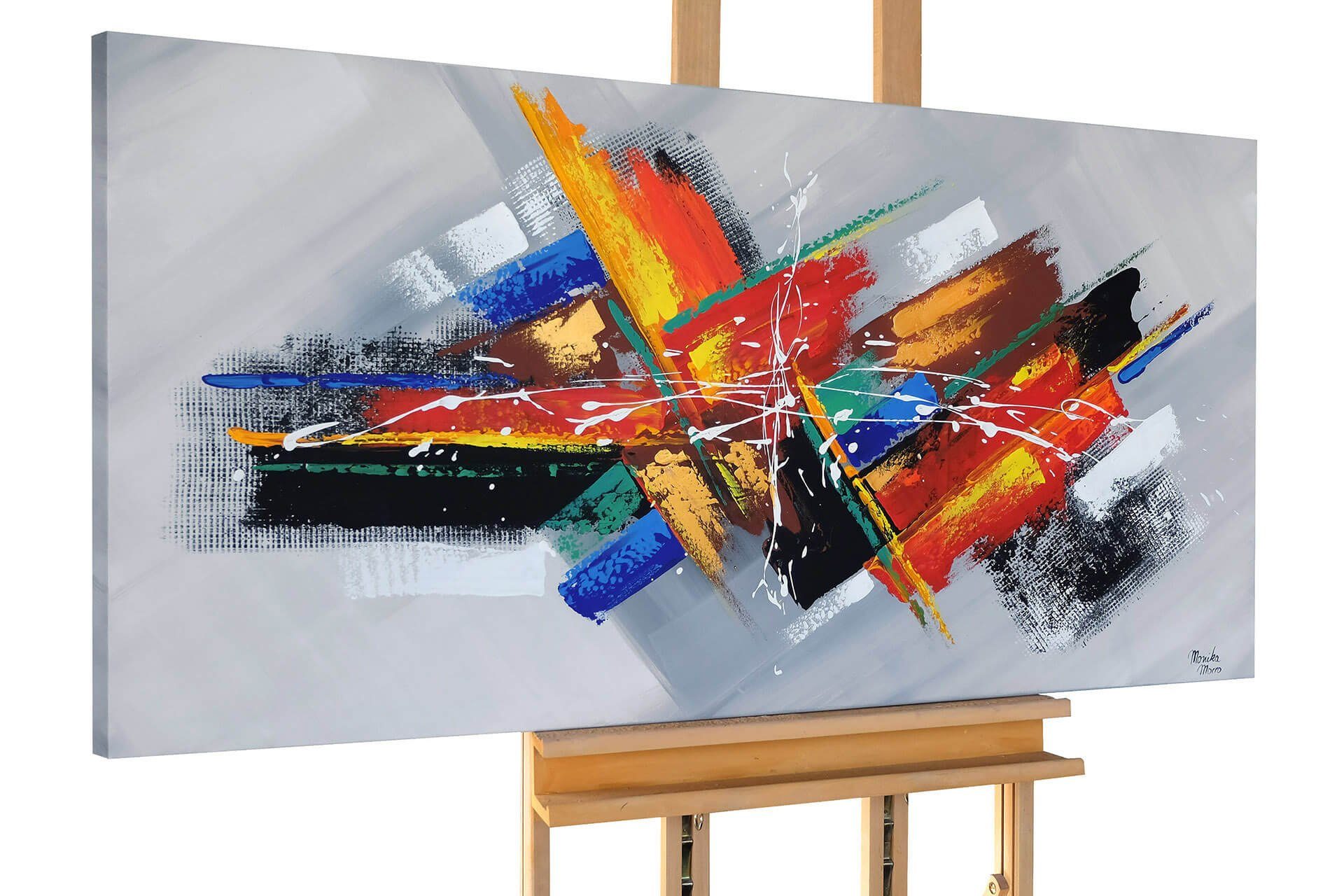 KUNSTLOFT Gemälde »Confusion«, handgemaltes Bild auf Leinwand online