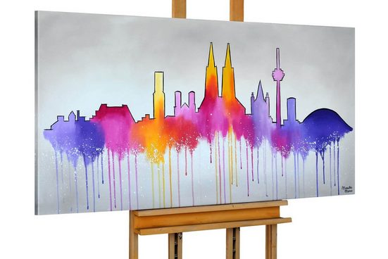 KUNSTLOFT Gemälde »Rheinische Frohnatur«, handgemaltes ...