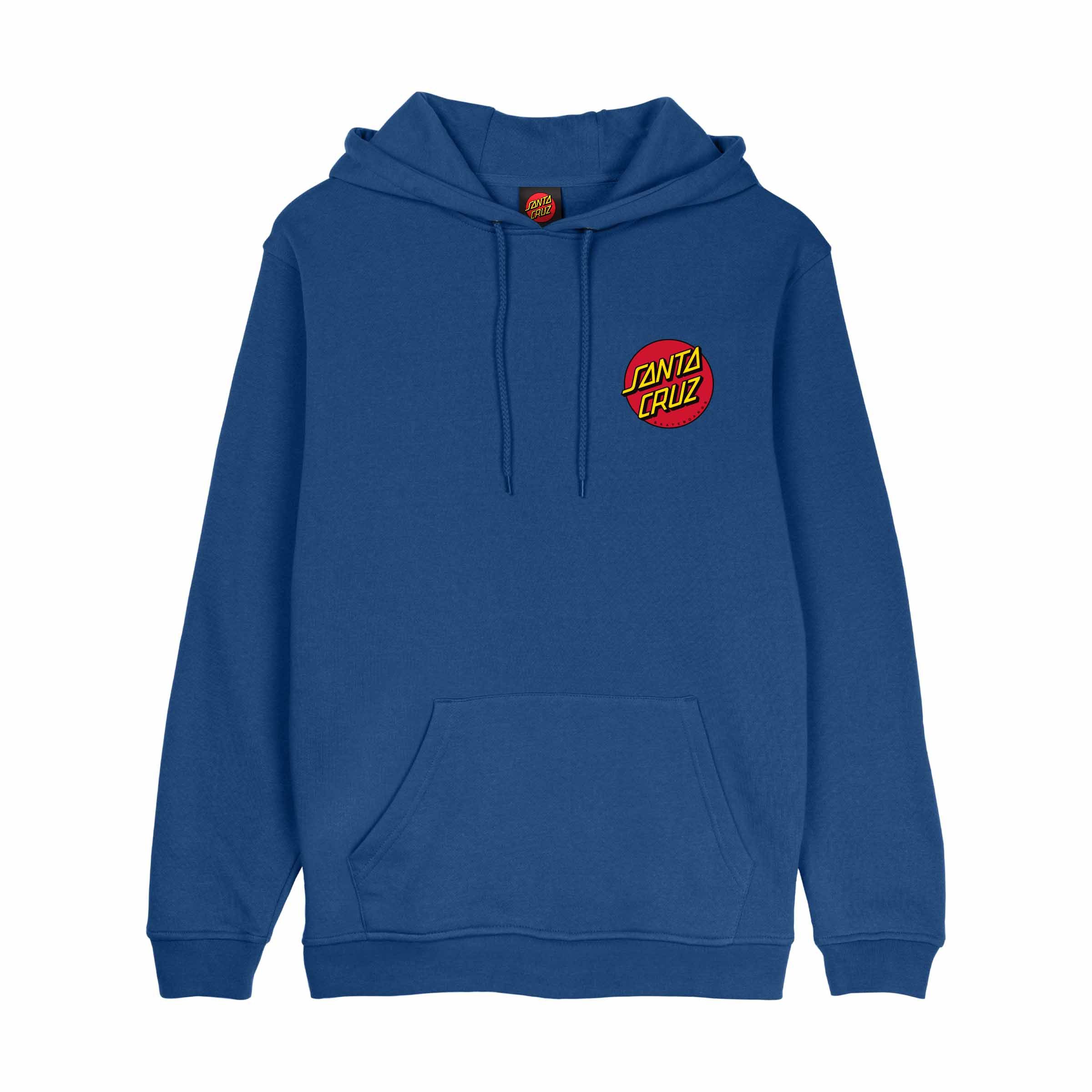 Santa Cruz Kapuzenpullover CLASSIC DOT CHEST HOOD für Erwachsene, sportlicher Stil, bequemer Tragekomfort