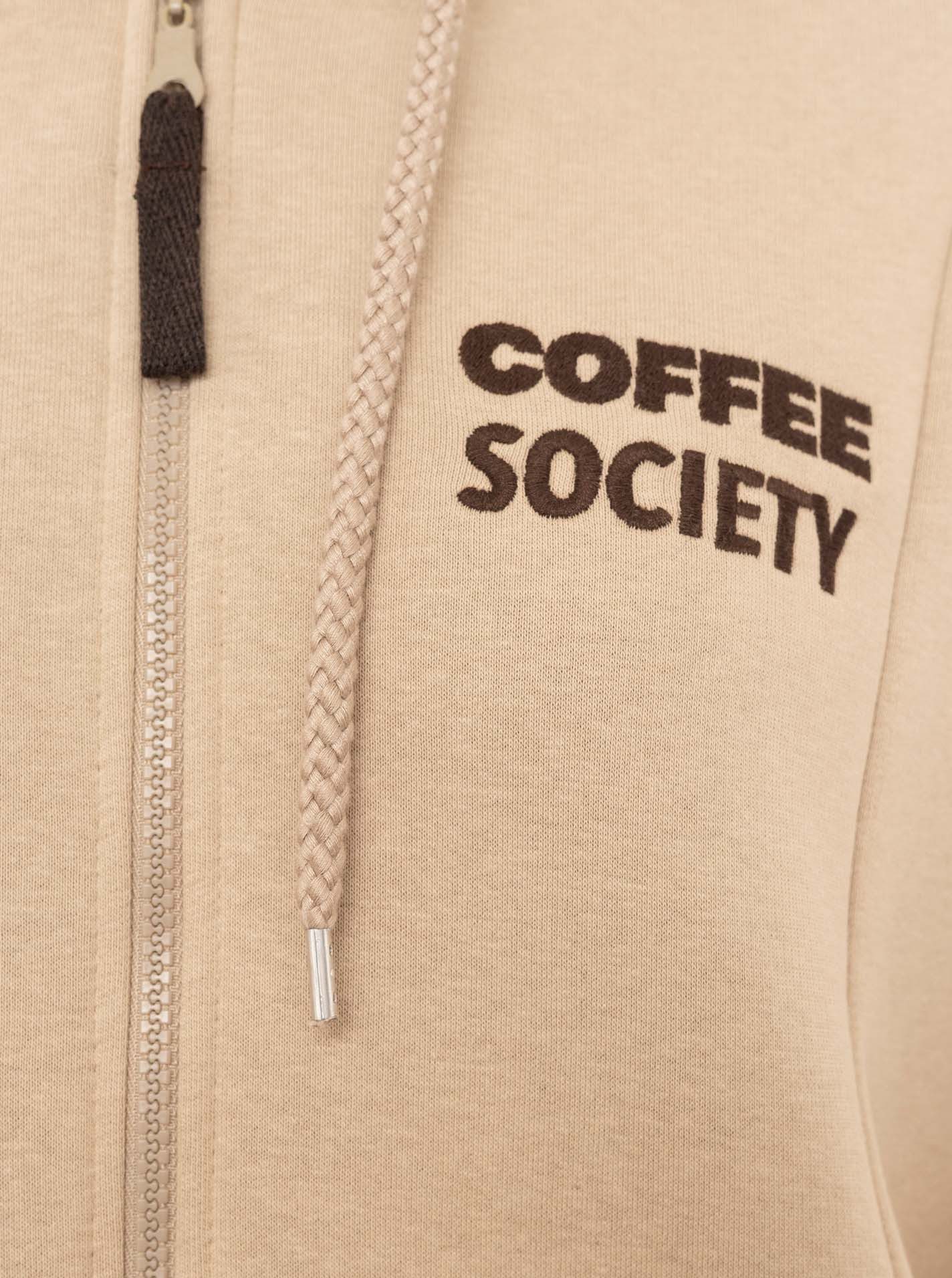 Zwillingsherz Kapuzensweatjacke "Morning Coffee" – Bild 3 von 3