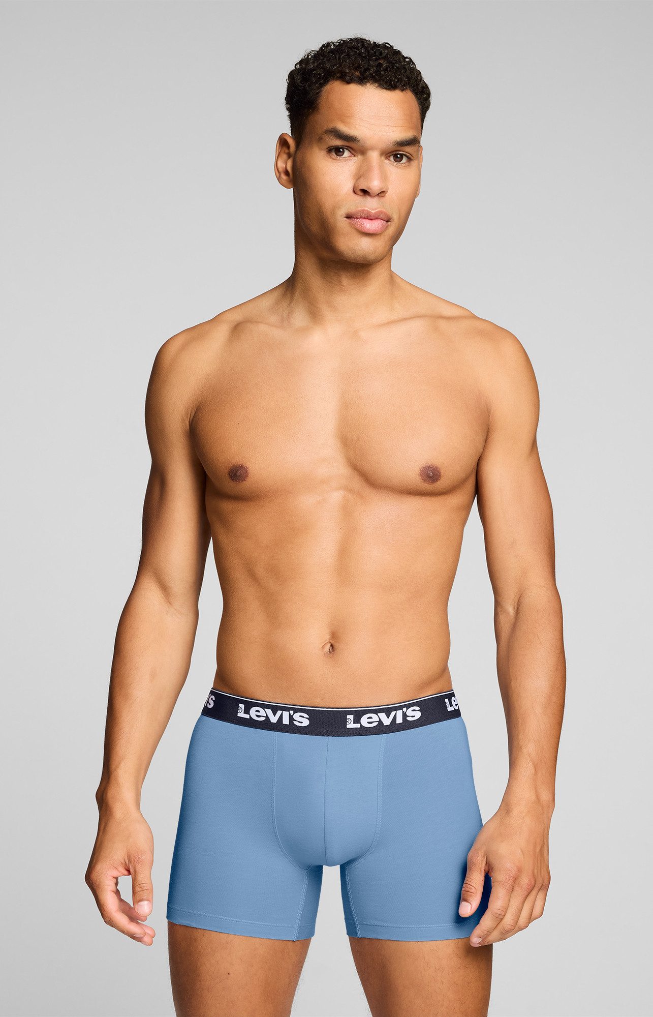 Levi's® Boxershorts LEVIS MEN REPEAT LOGO BOXER BRIEF 3P (3er Pack)
