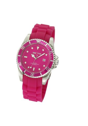 ZEEME Часы pink Silikon Datumsanzeige