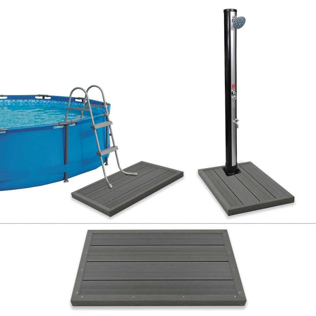 vidaXL Gartendusche Bodenelement für Solardusche Poolleiter günstig online kaufen
