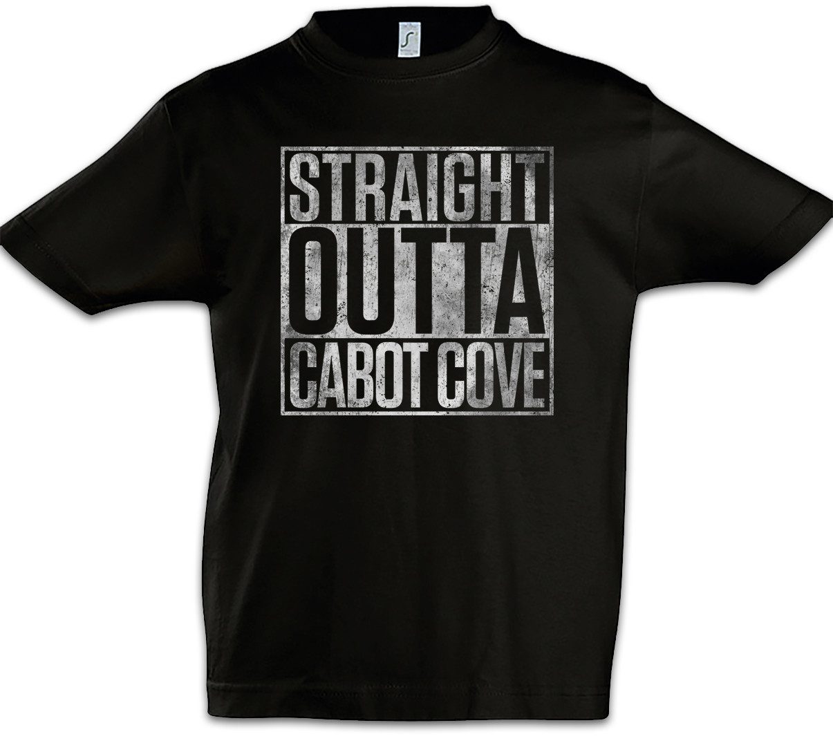 Print-Shirt Straight Outta Cabot Cove Kinder T-Shirt Murder 80s She Wrote Series