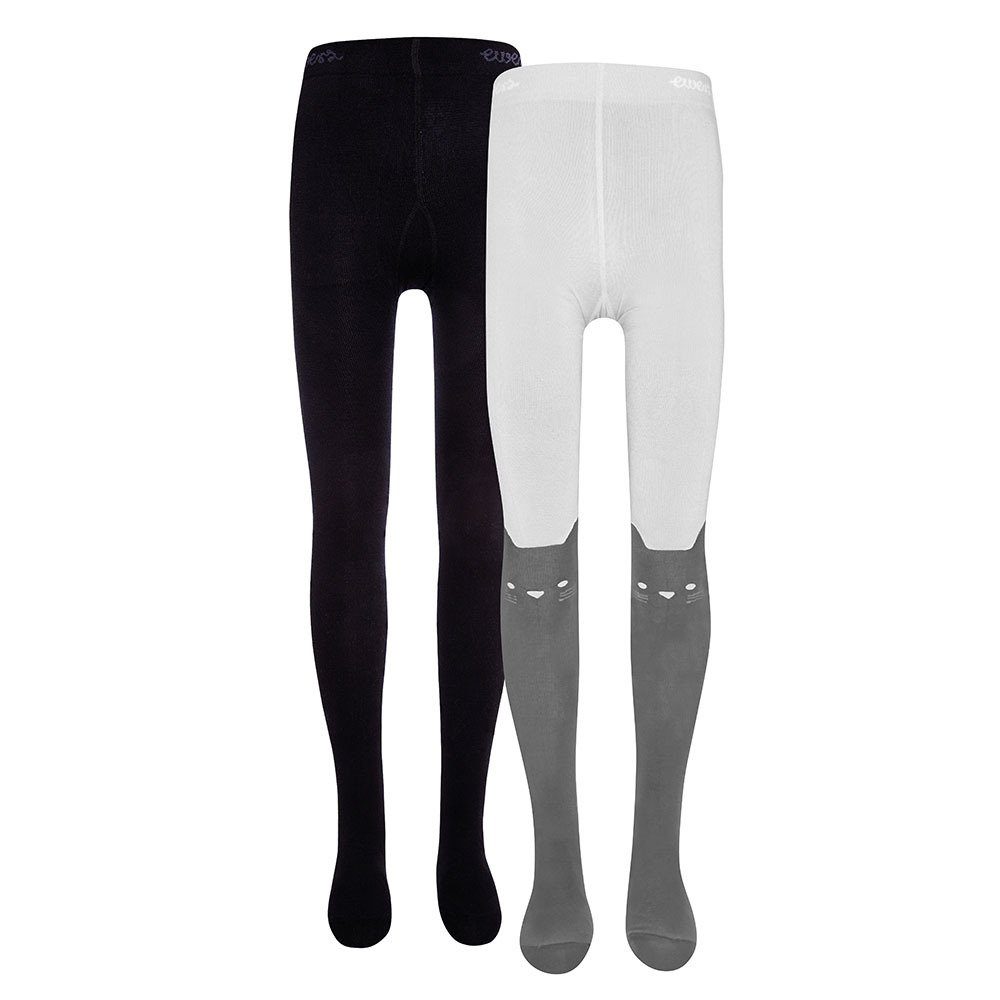 Strumpfhose Strumpfhose 2er Pack Katze/Uni