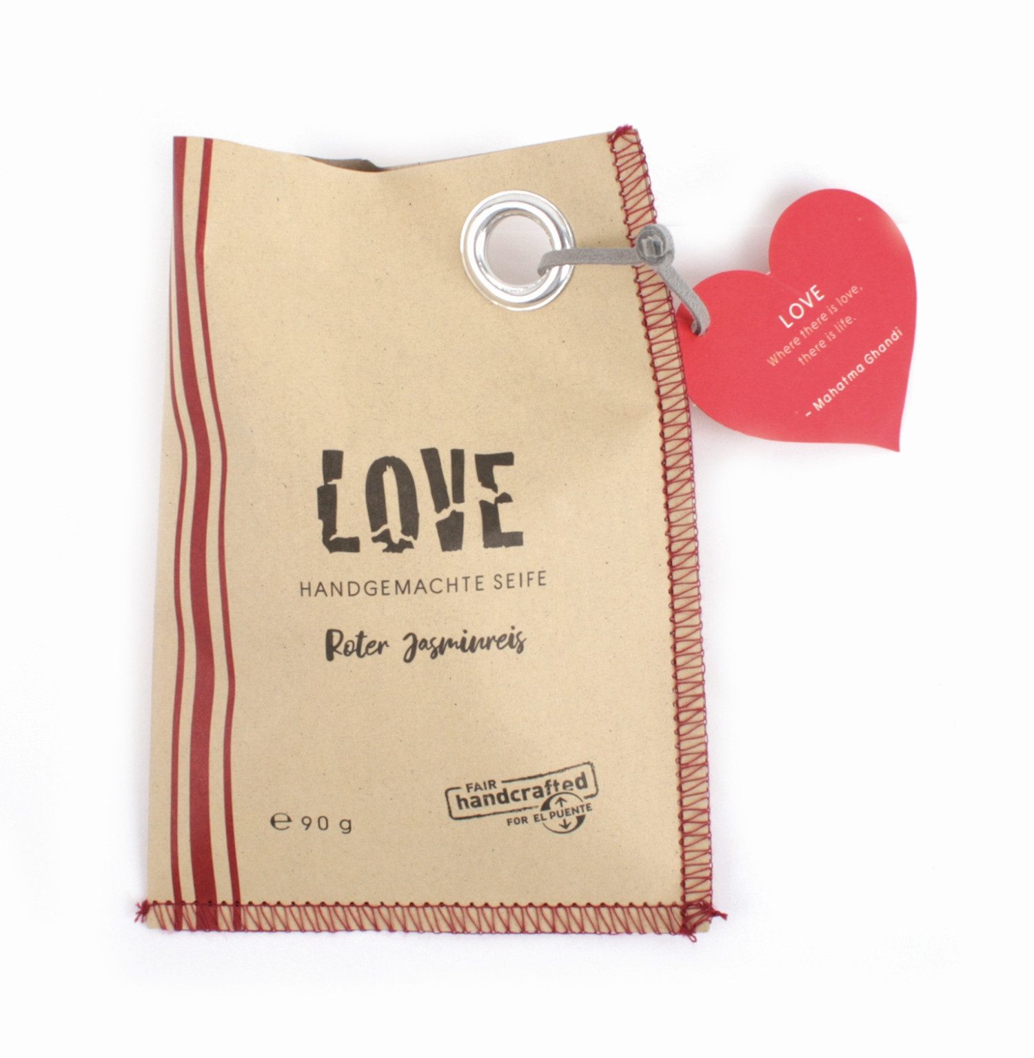 El Puente Handseife Seife "Love", Vegan, Handmade