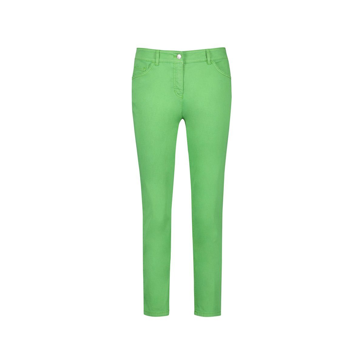 GERRY WEBER 5-Pocket-Jeans grün (1-tlg) | Straight-Fit Jeans