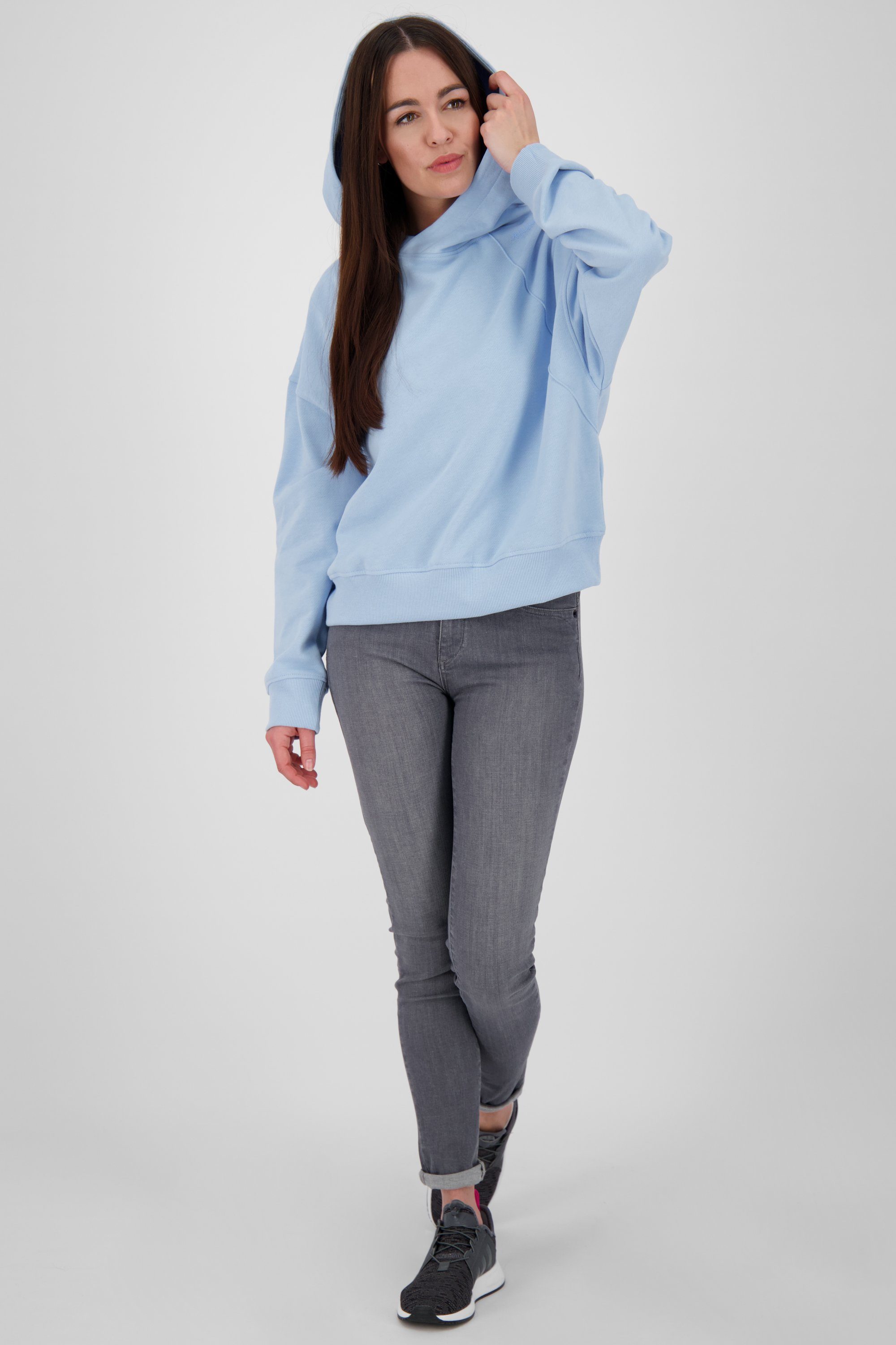 Kapuzensweatshirt A JerraAK Damen melange ice Alife polar Sweat & Kickin