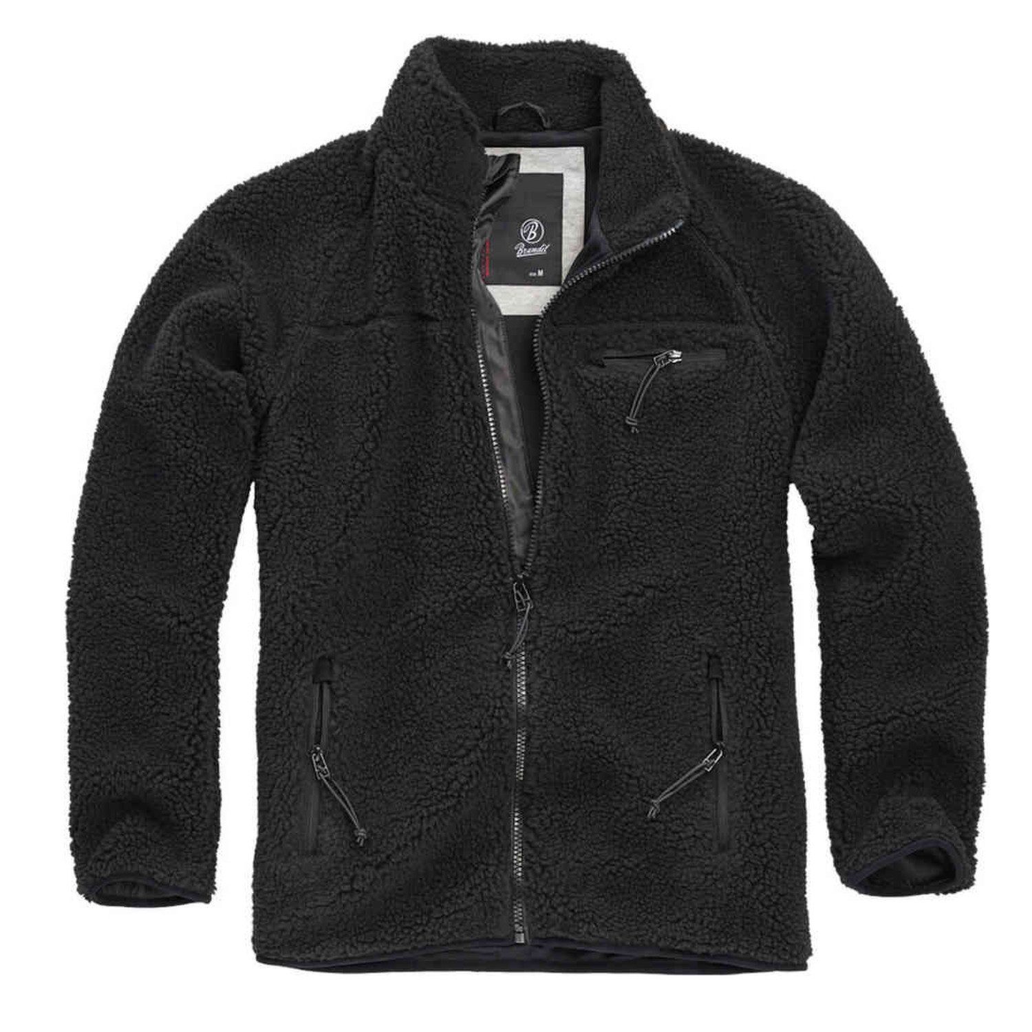 Brandit Motorradjacke Teddyfleece Jacke Atmungsaktiv reißverschluss günstig online kaufen