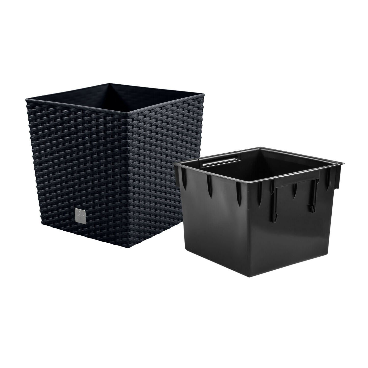Prosperplast Pflanzkübel DRTS400L, Blumentopf mit Einsatz günstig online kaufen
