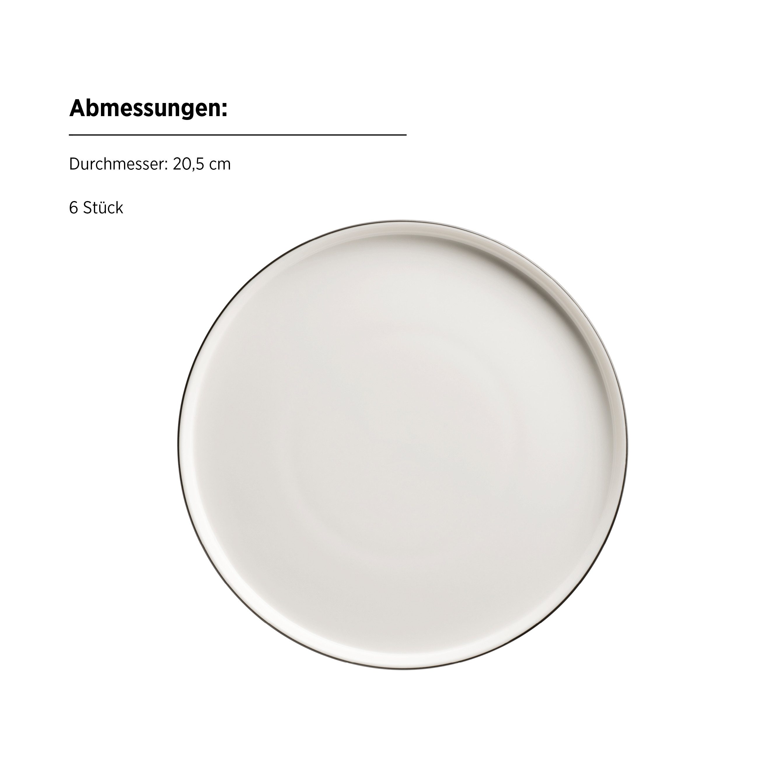 MÄSER Kaffeeservice Sita (18-tlg), 6 Personen, Porzellan