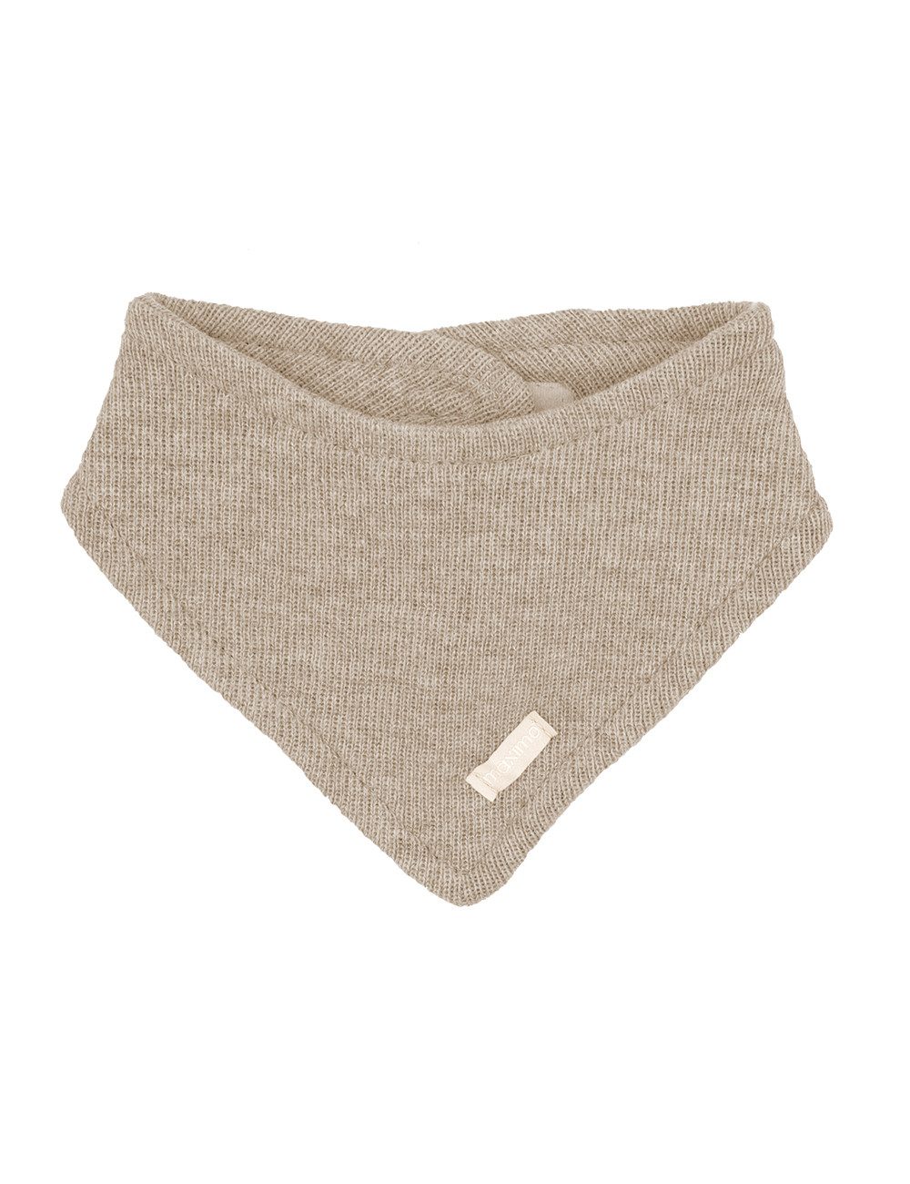 MAXIMO Halstuch BABY-Dreiecktuch, Strick,Klett, (1-St)