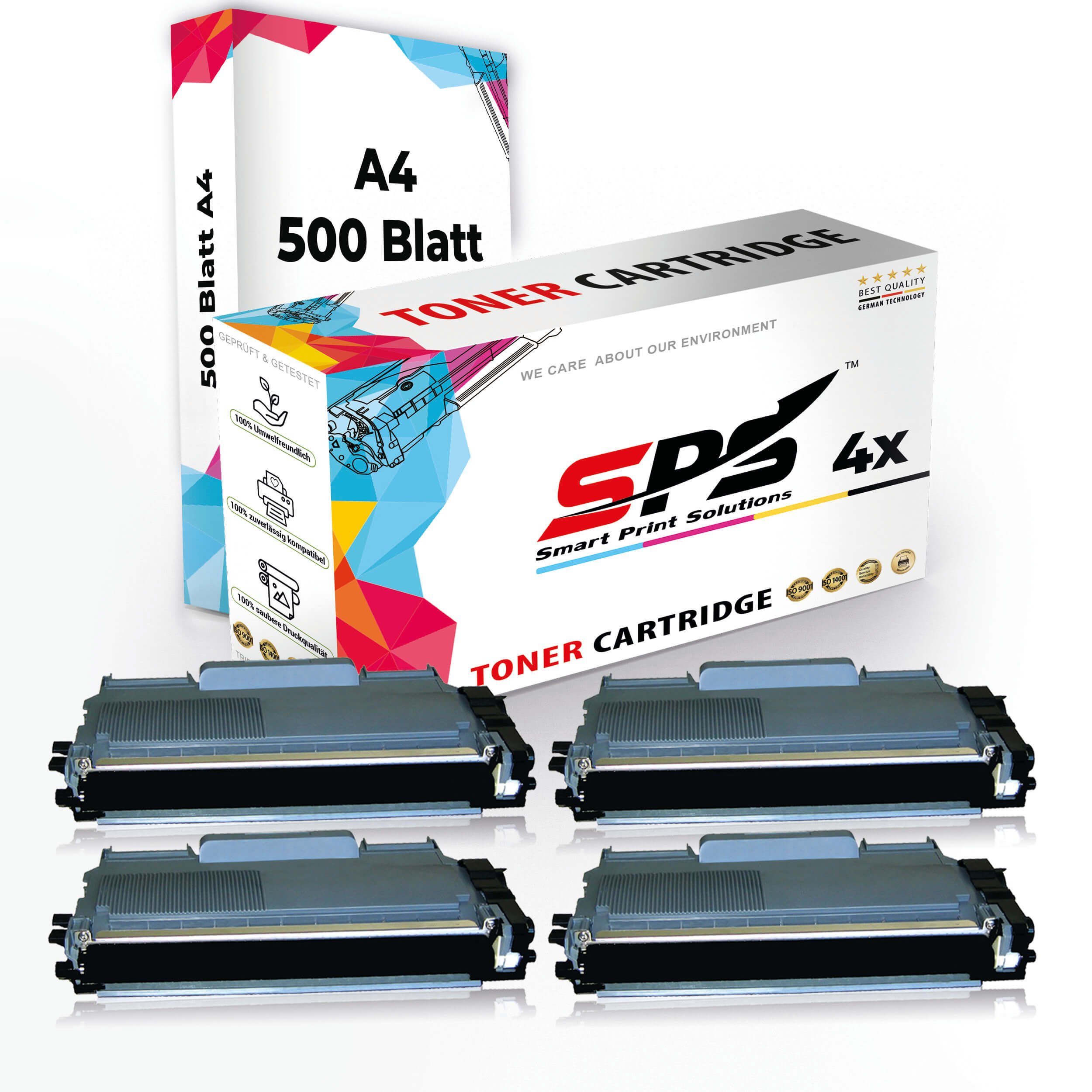 SPS Tonerkartusche Druckerpapier A4 + 4x Multipack Set Kompatibel für Brother Fax 2940, (5er Pack)