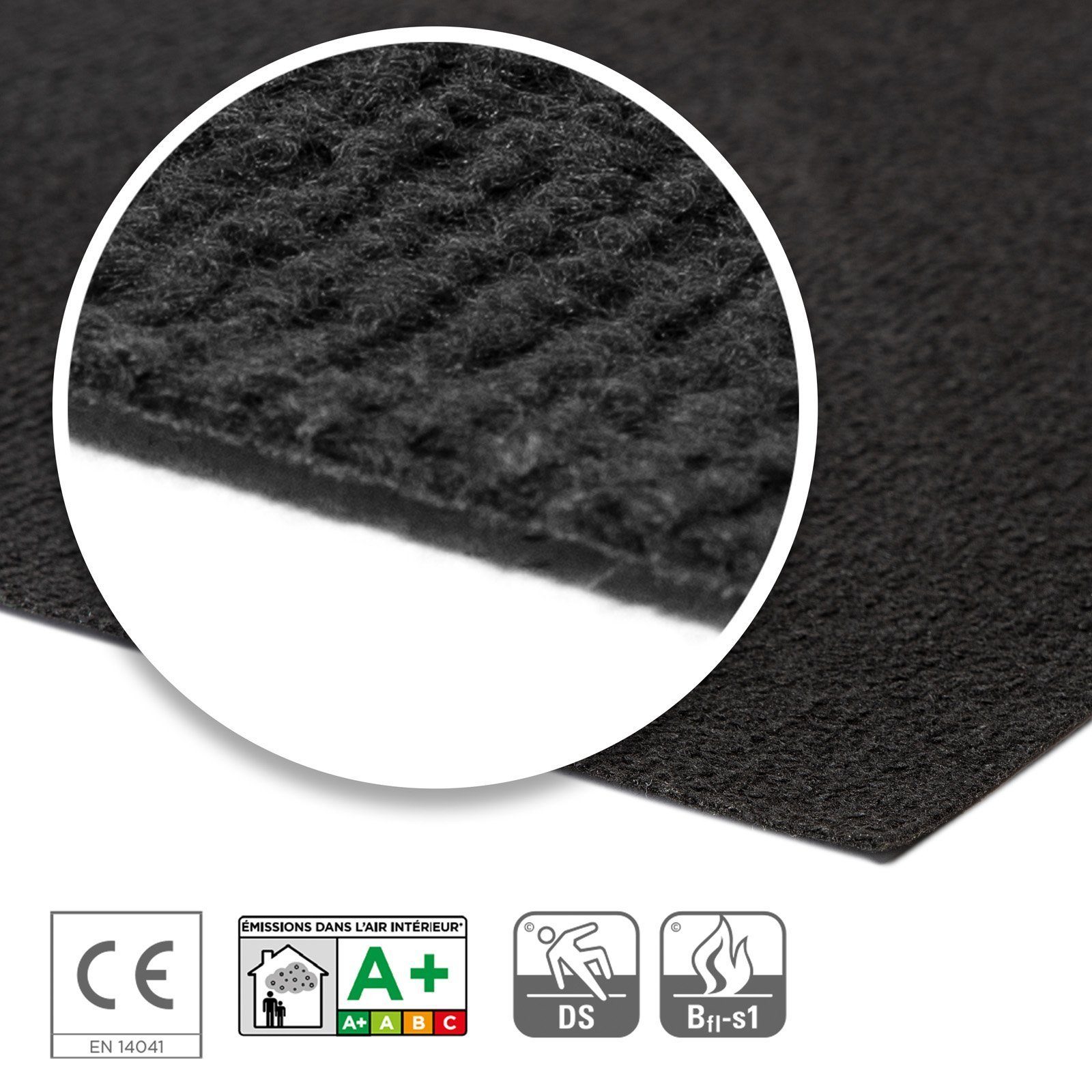 Karat Teppich Event- und Messeteppich Rhytm, verschiedene Farben & Breiten, rechteckig, Höhe: 3 mm, Material: Polypropylen – Bild 5 von 5