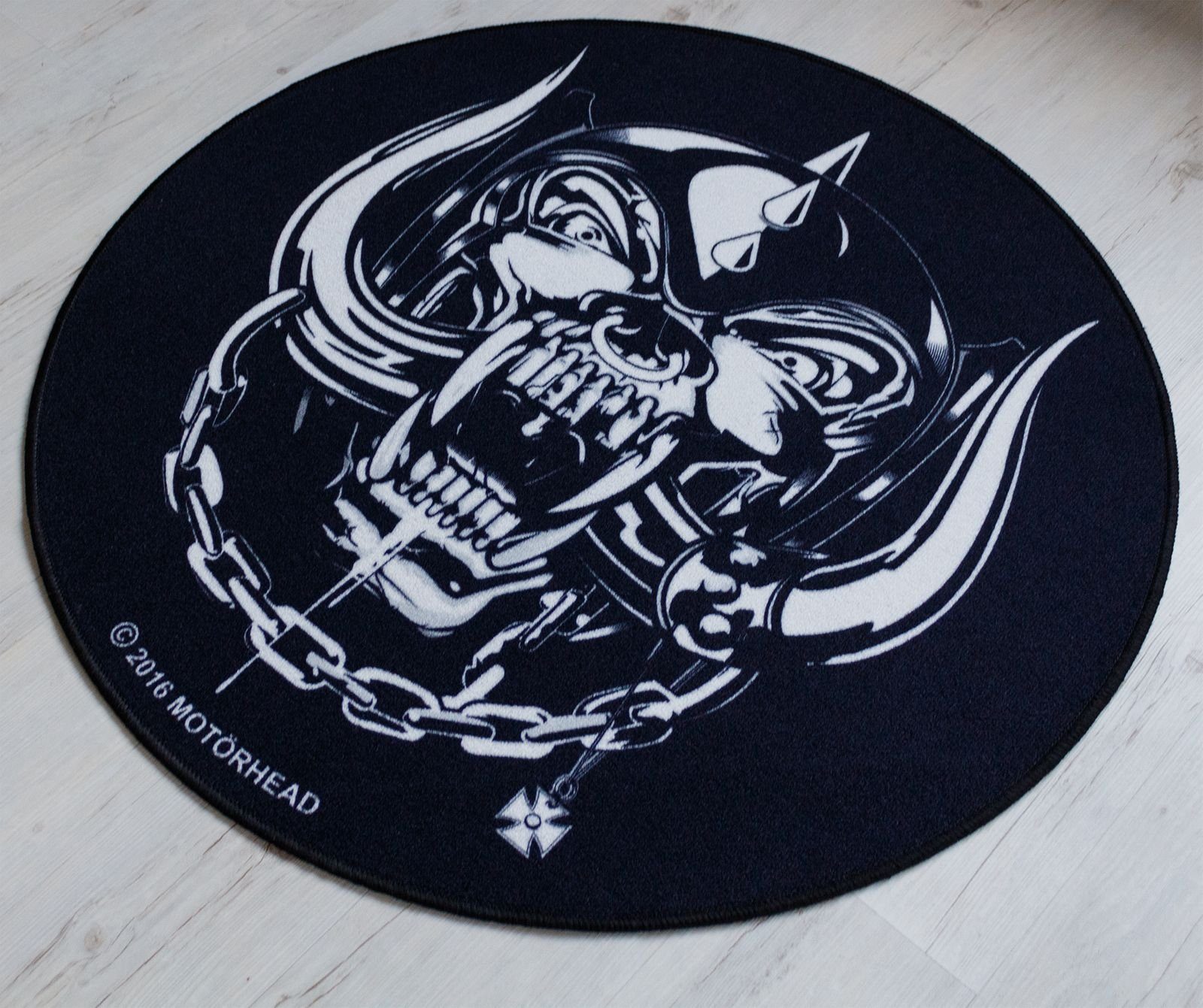 Teppich Motörhead 100 cm cm, Teppich 3 100 Höhe: Rockbites, Warpig Rund, Runder mm Logo