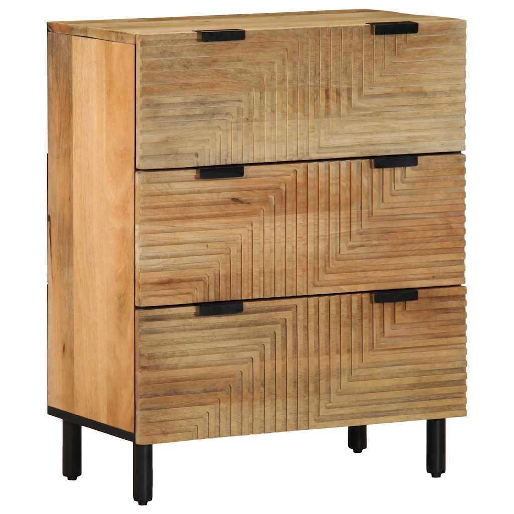 vidaXL Fächerschrank Sideboard Braun 60x33x75 cm günstig online kaufen