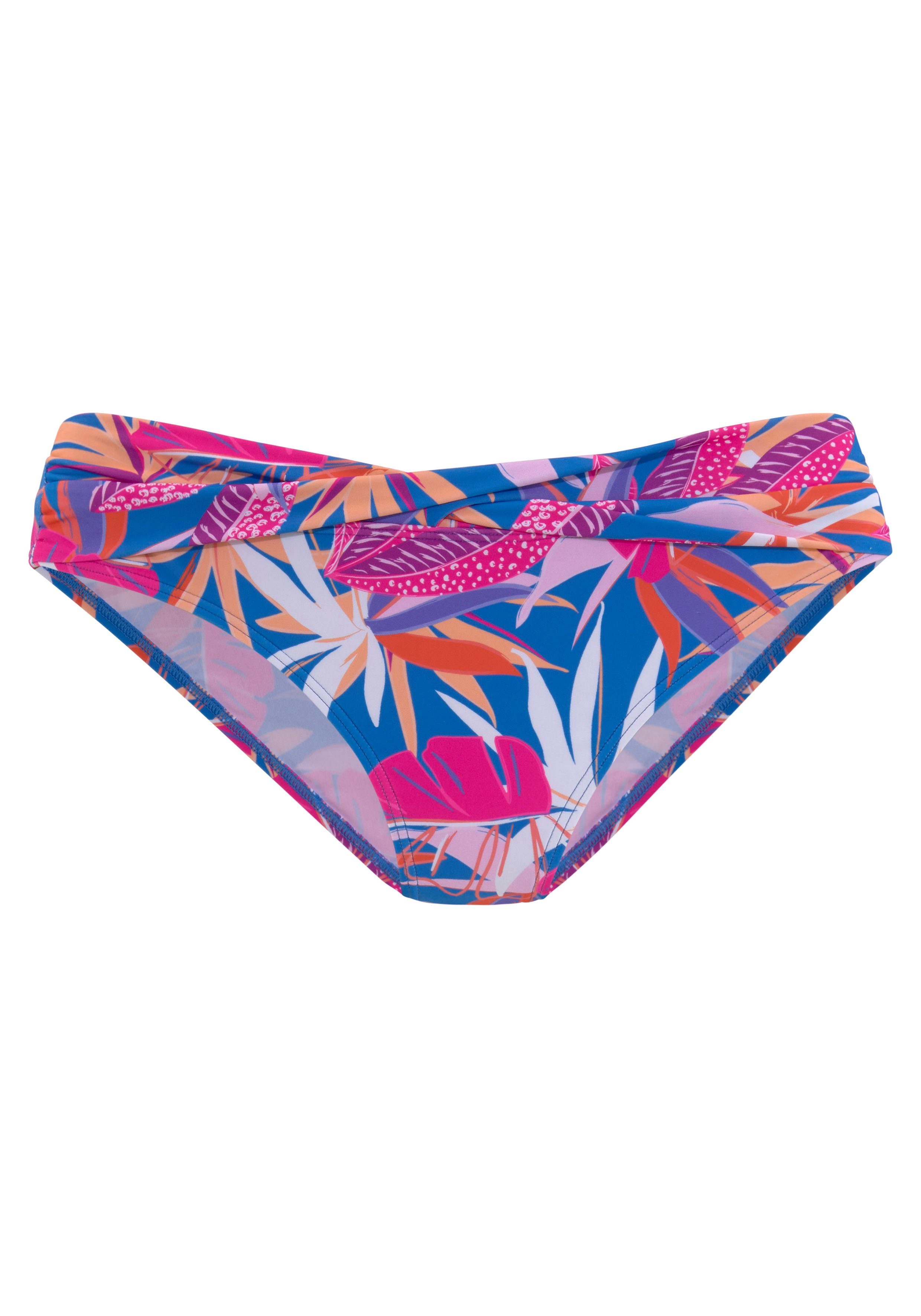 Buffalo Bikini-Hose Soleil mit V-förmigen Umschlagbund günstig online kaufen