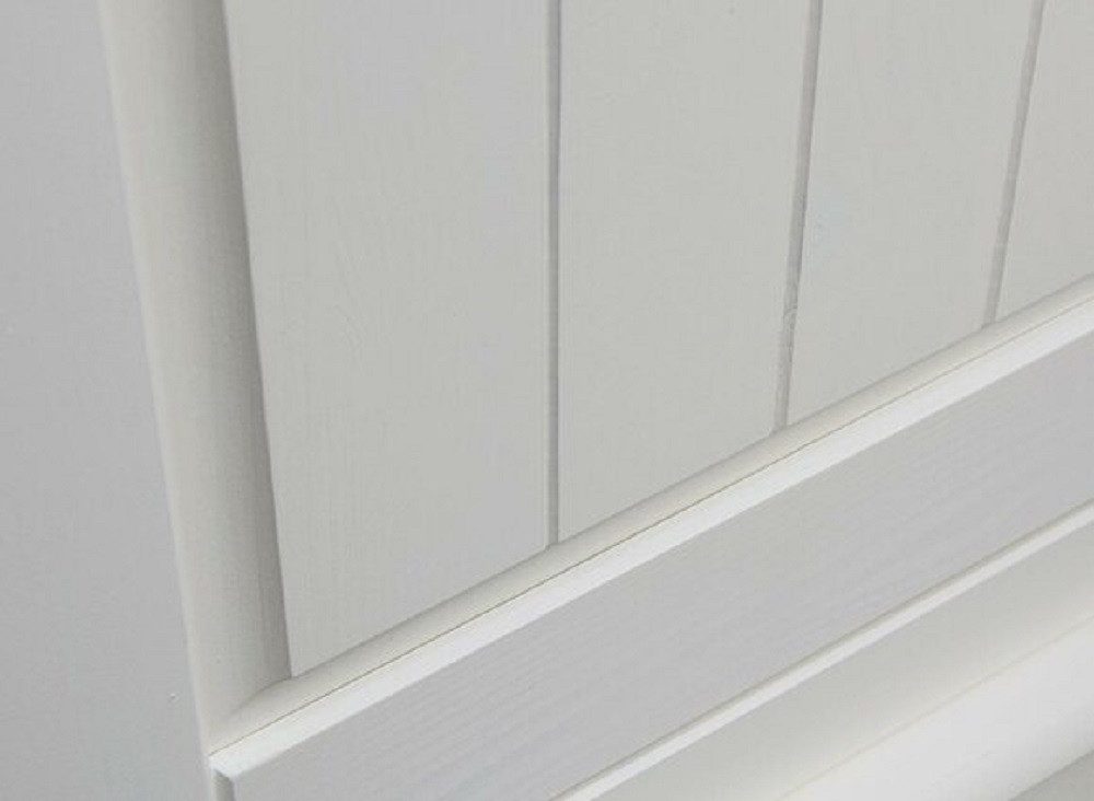 JVmoebel Kommode Weißes Sideboard im Landhausstil für stilvolle Aufbewahrung, Made in Europa