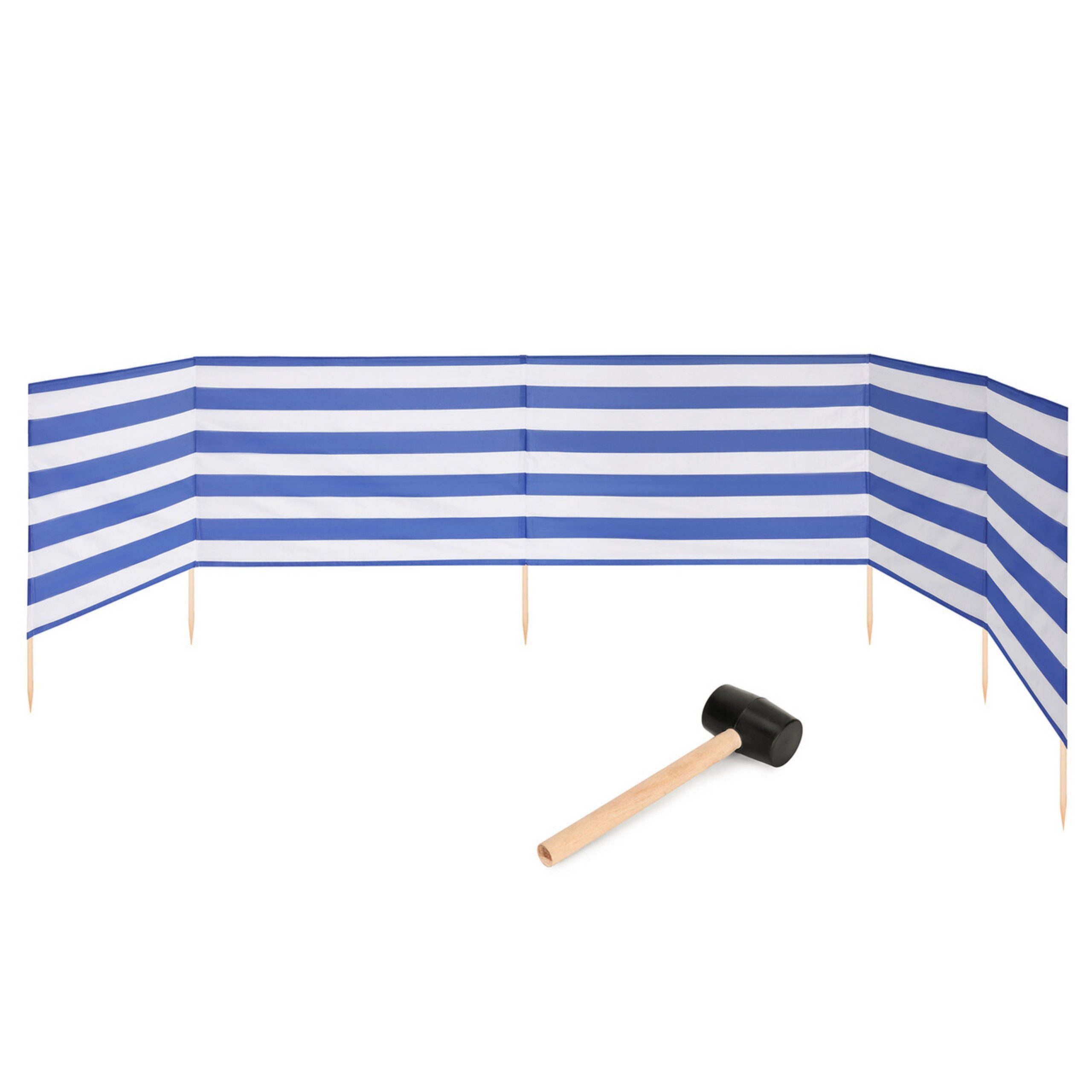 Garronda Windschutz Strand Sichtschutz 6m lang mit Gummihammer GAEX001 günstig online kaufen