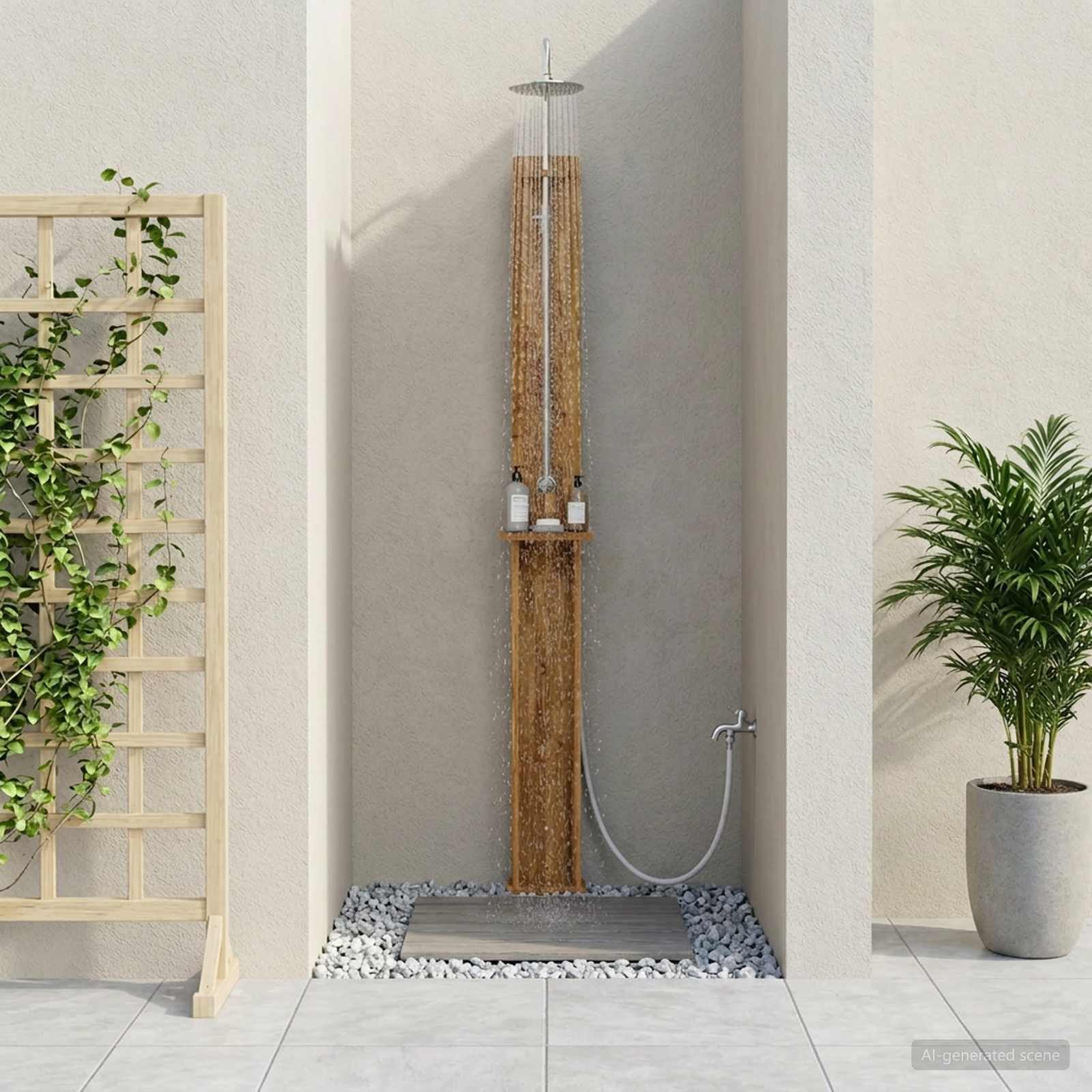 vidaXL Gartendusche