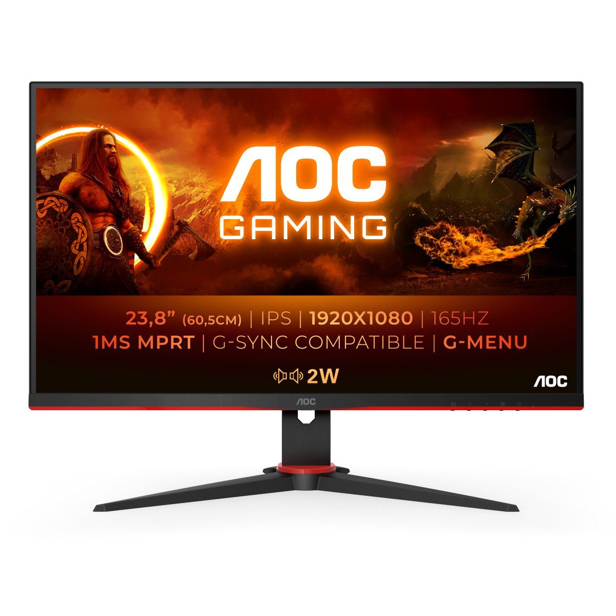24G2SPAE/BK Gaming-Monitor