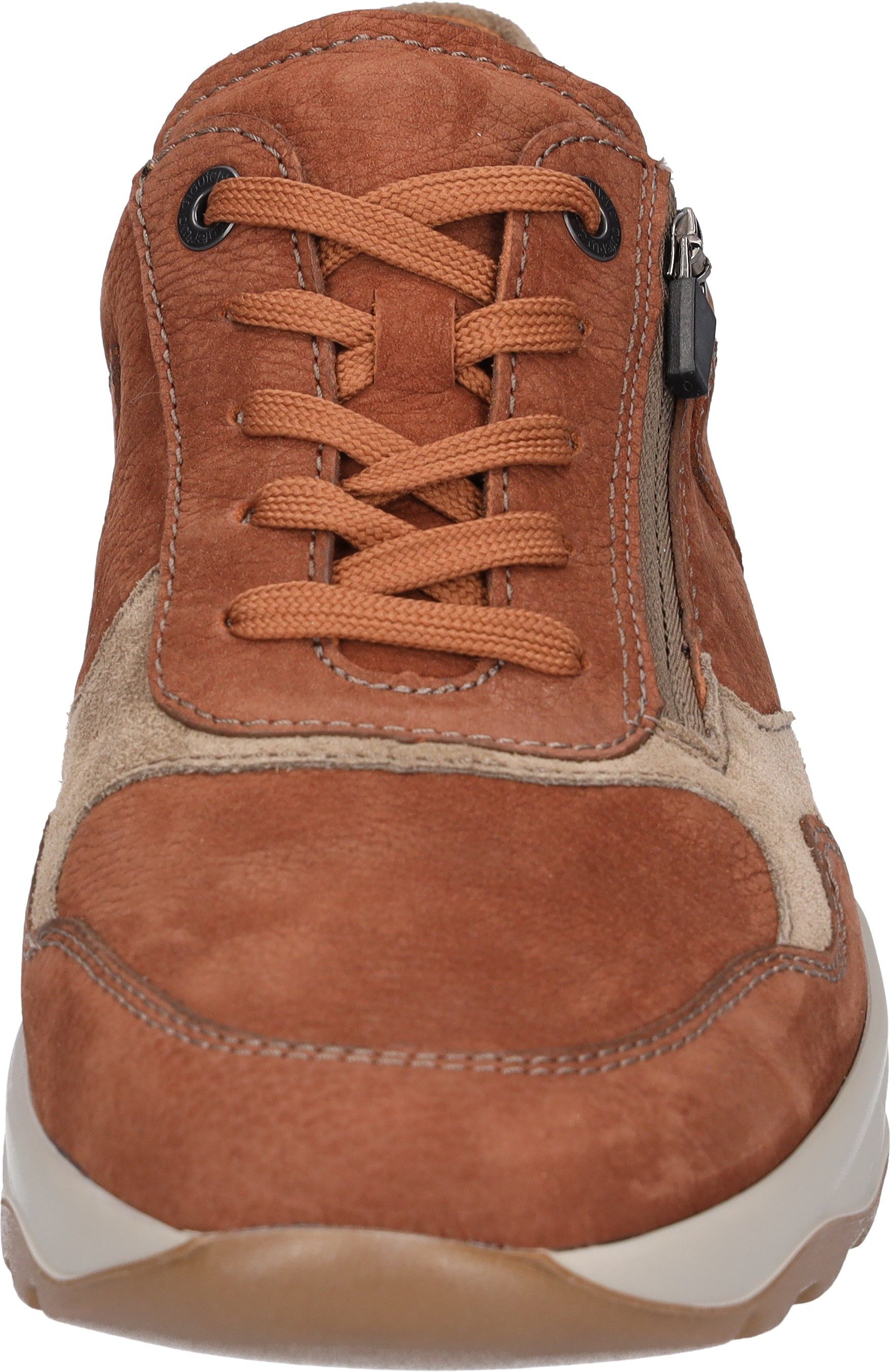 Waldläufer K-JOHN Sneaker Schnürschuh, Bequemschuh, H-Weite, mit seitlichem Reißverschluss