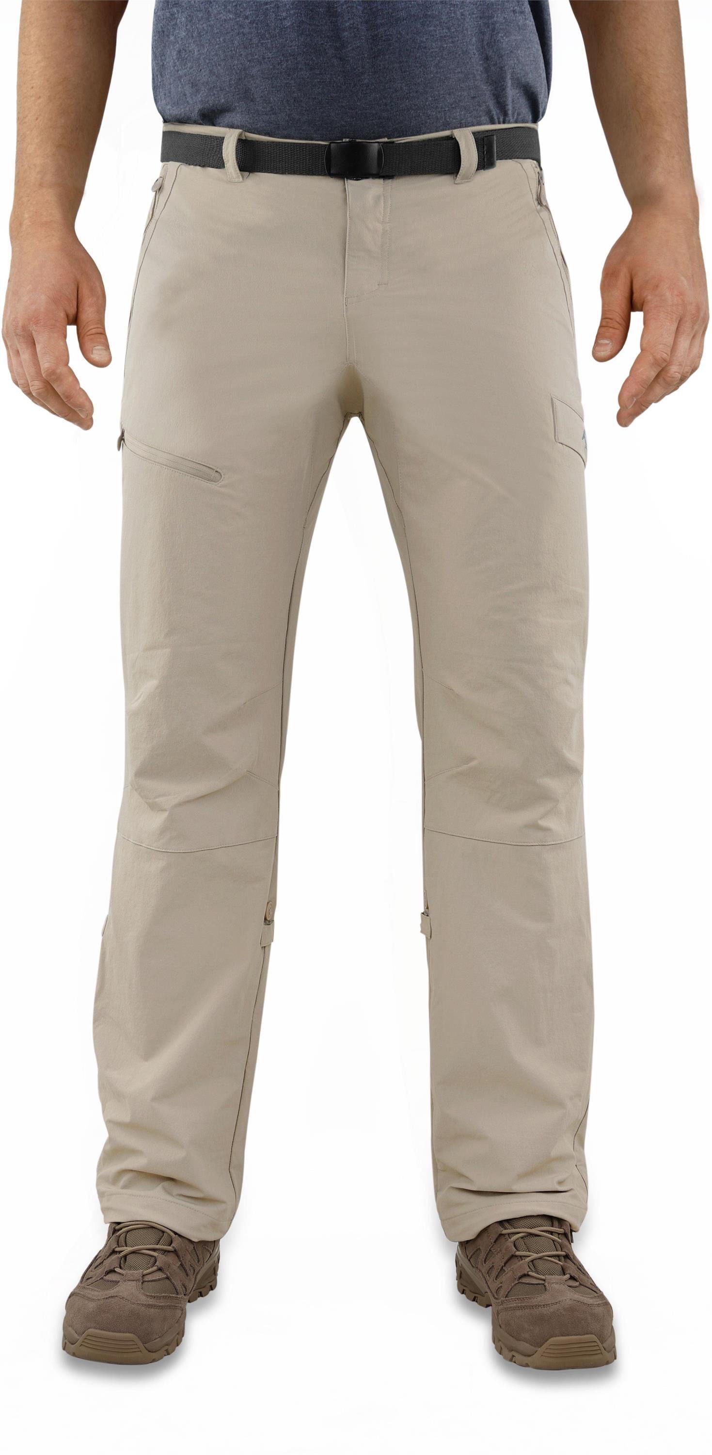 normani Outdoorhose Herren Softshellhose Achray Outdoorhose Funktionshose Wanderhose Sommerhose mit Sonnenschutz 50+ – Bild 3 von 5