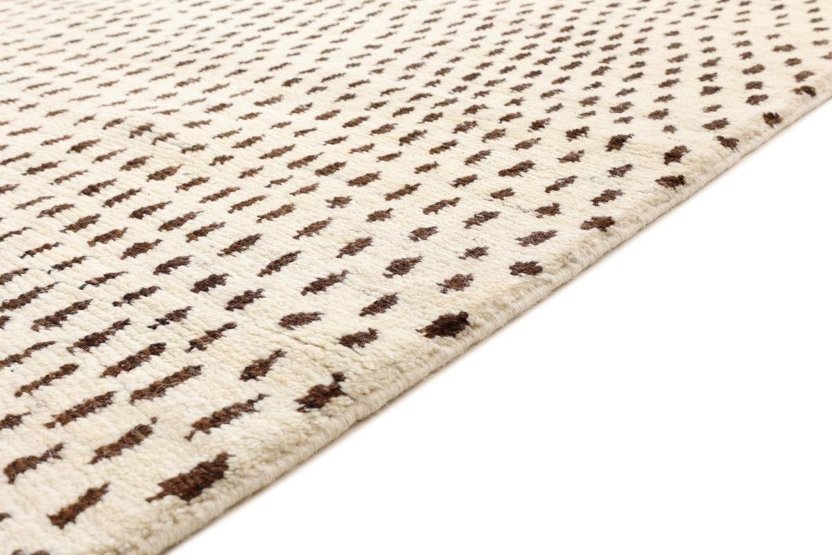 Orientteppich Berber 20 rechteckig, mm 165x208 Maroccan Trading, Ela Nain Handgeknüpfter Höhe: Moderner Orientteppich