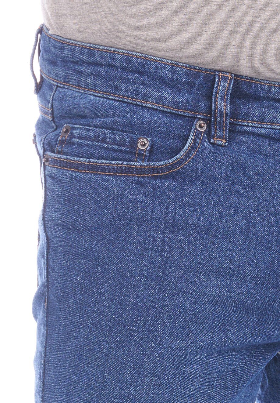 Slim-fit-Jeans Herren Jeanshose Ranger Pipe Slim Fit