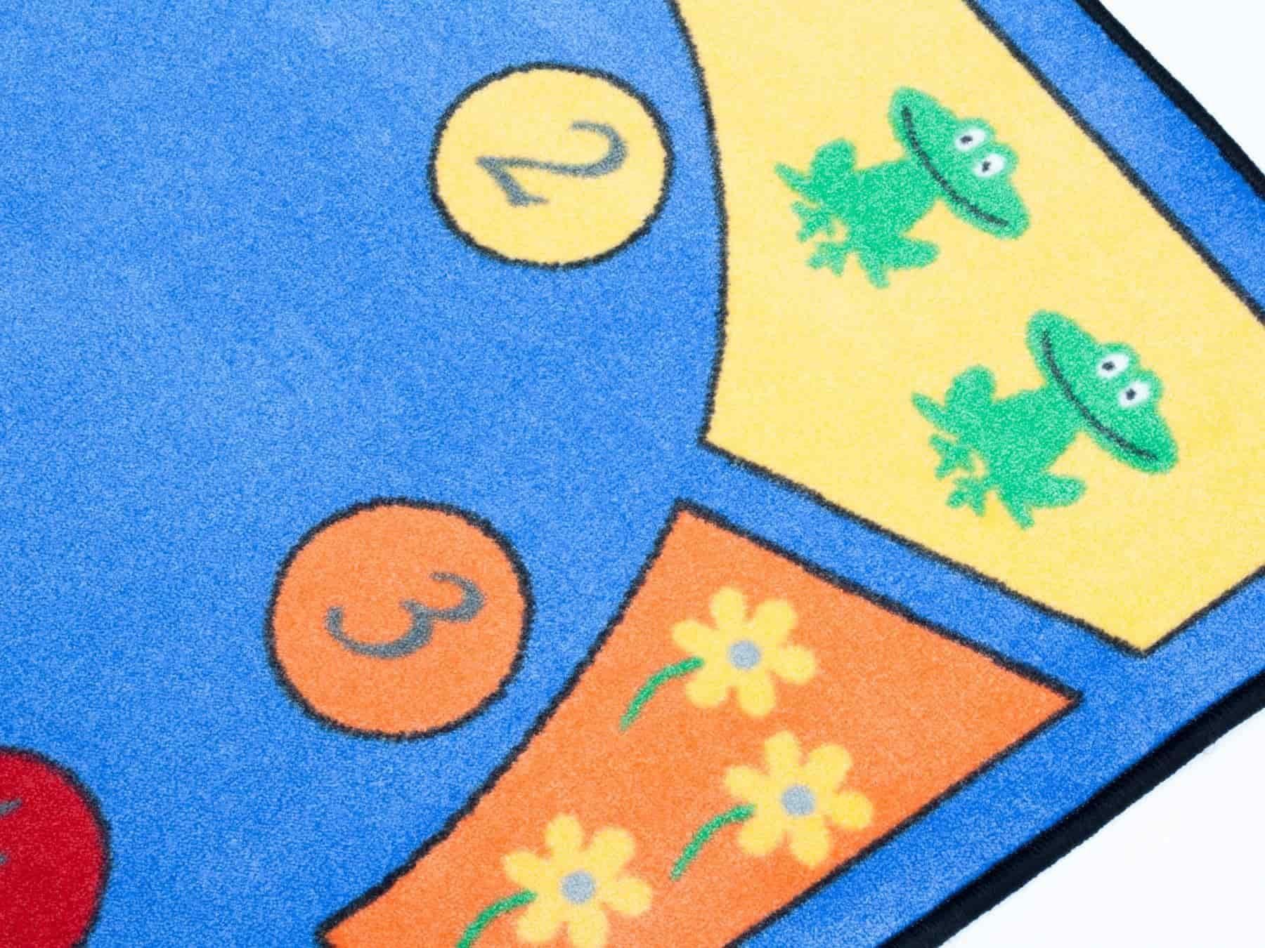 Kinderteppich »BILDER & ZAHLEN«, Primaflor-Ideen in Textil, rechteckig, Höhe 5 mm, Spiel- und Lernteppich, Zahlenverständnis lernen, Kinderzimmer-kaufen