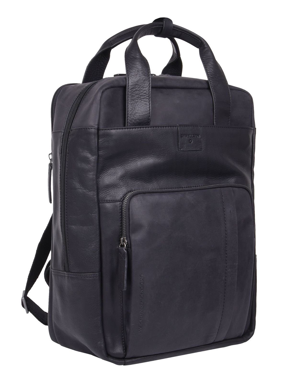 Strellson Rucksack Josh Backpack, aus echtem Leder