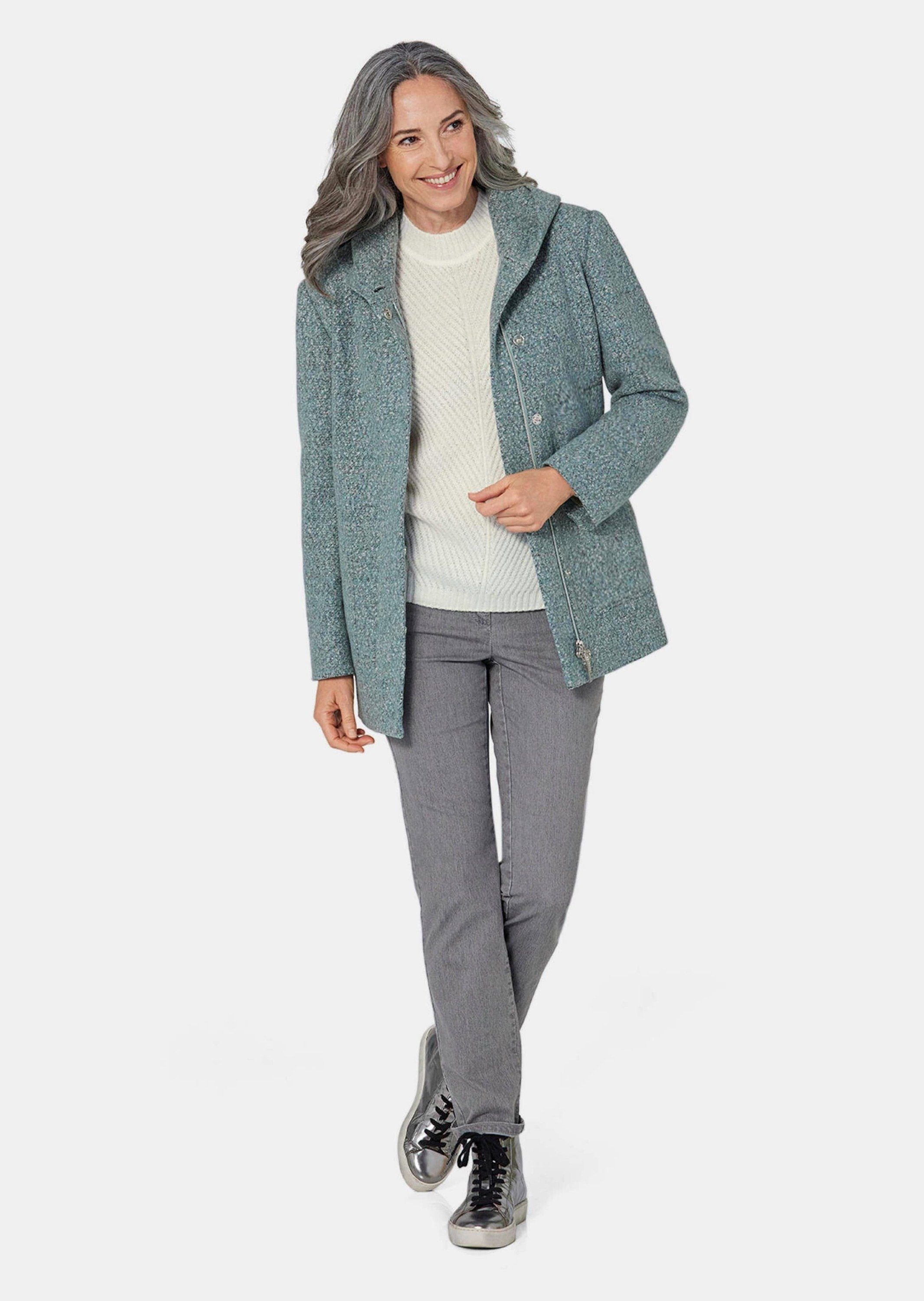 GOLDNER Winterjacke Unentbehrliche Boucle-Jacke mit feinen Details günstig online kaufen
