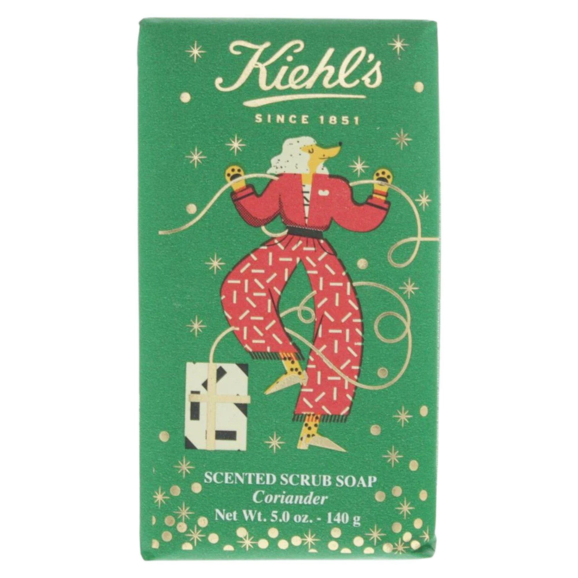 Kiehls Feste Duschseife Parfumierte Peeling Stückseife 140 g - Koriander