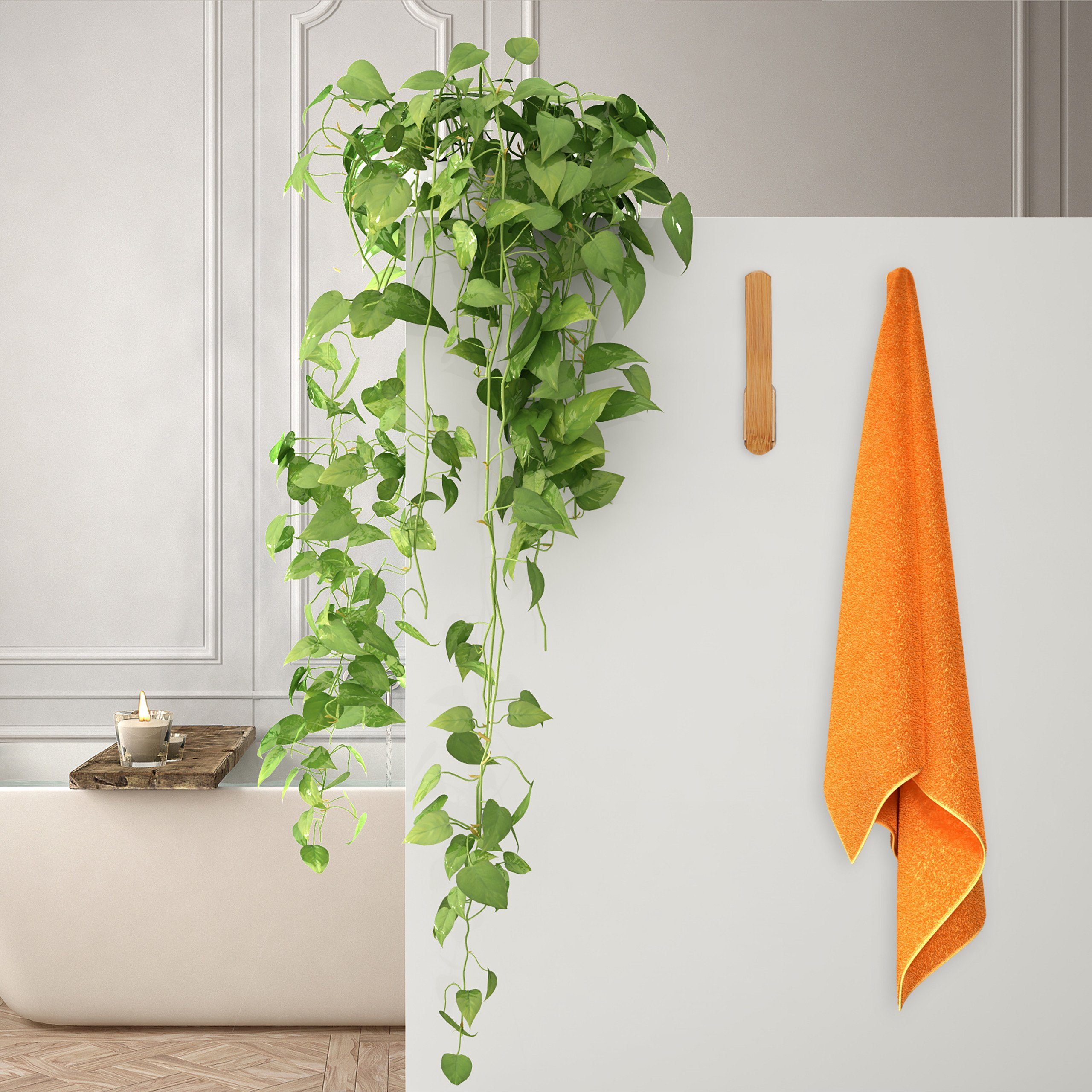 relaxdays Wandhaken 2 x Wandhaken aus günstig online kaufen