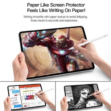 Protectorking Schutzfolie 1x Paperfeel für Samsung Galaxy Tab S6 Displayschutz Schreiben Malen, (1-Stück), Tablet