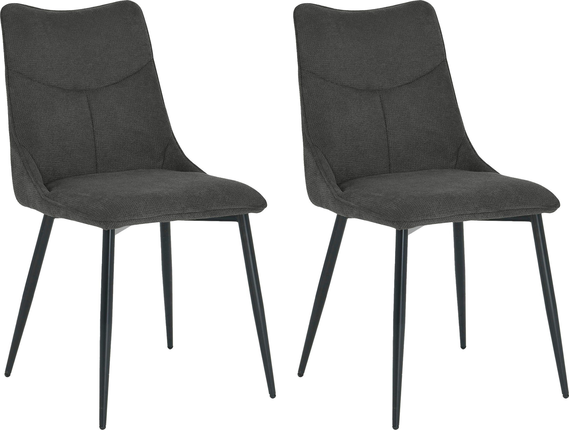 byLIVING Esszimmerstuhl Carlo (2er-Set) (Set), Gestell günstig online kaufen