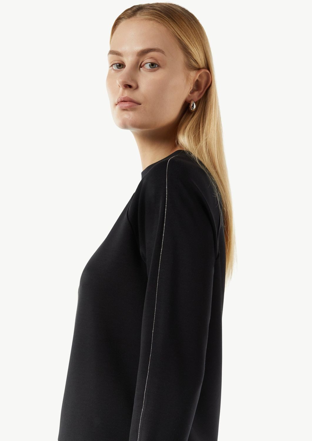 Comma Sweatshirt Basic (1-tlg) langarm, runder günstig online kaufen