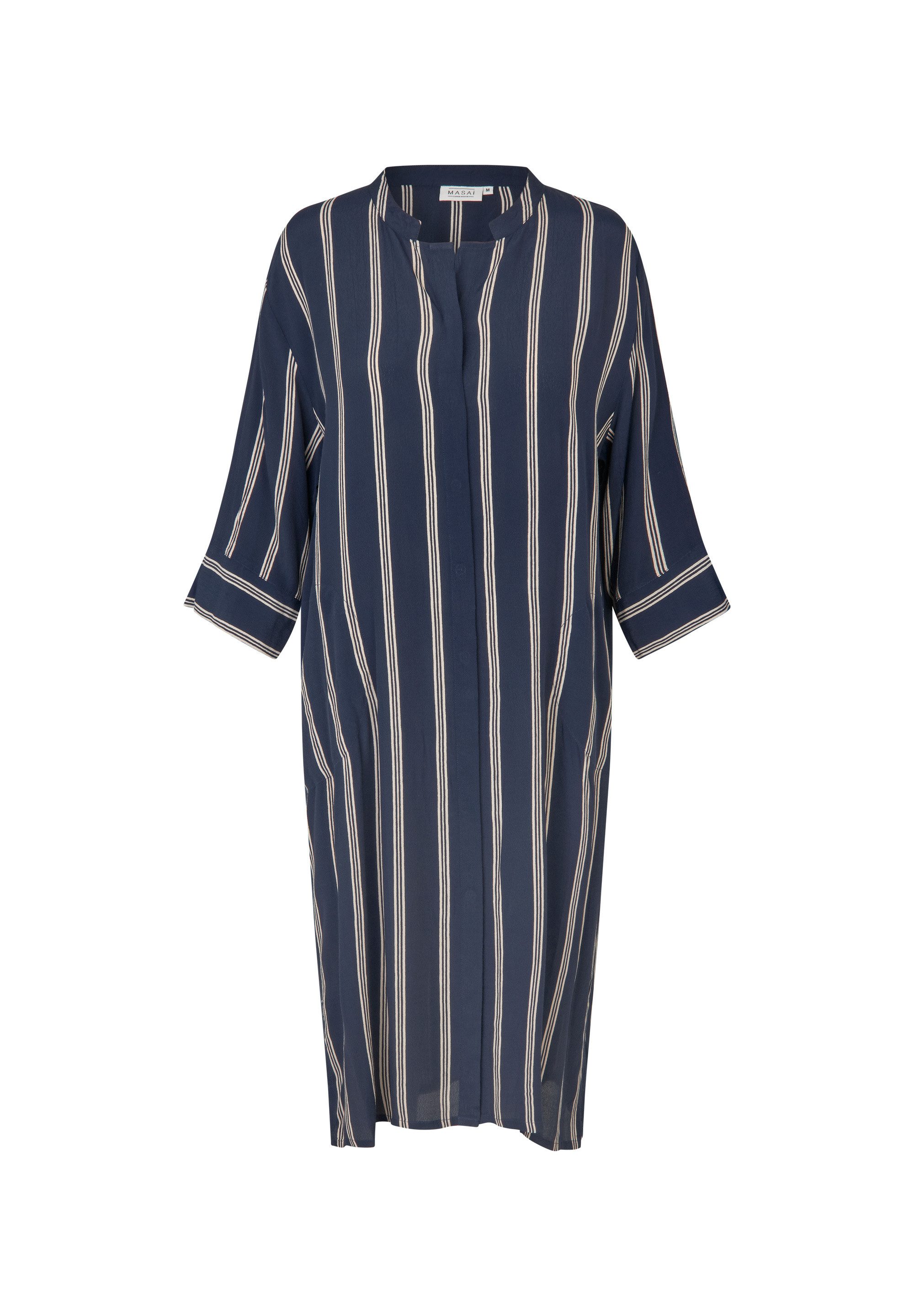 Masai Shirtkleid MaNimes Schlitze, praktische Einschubtaschen