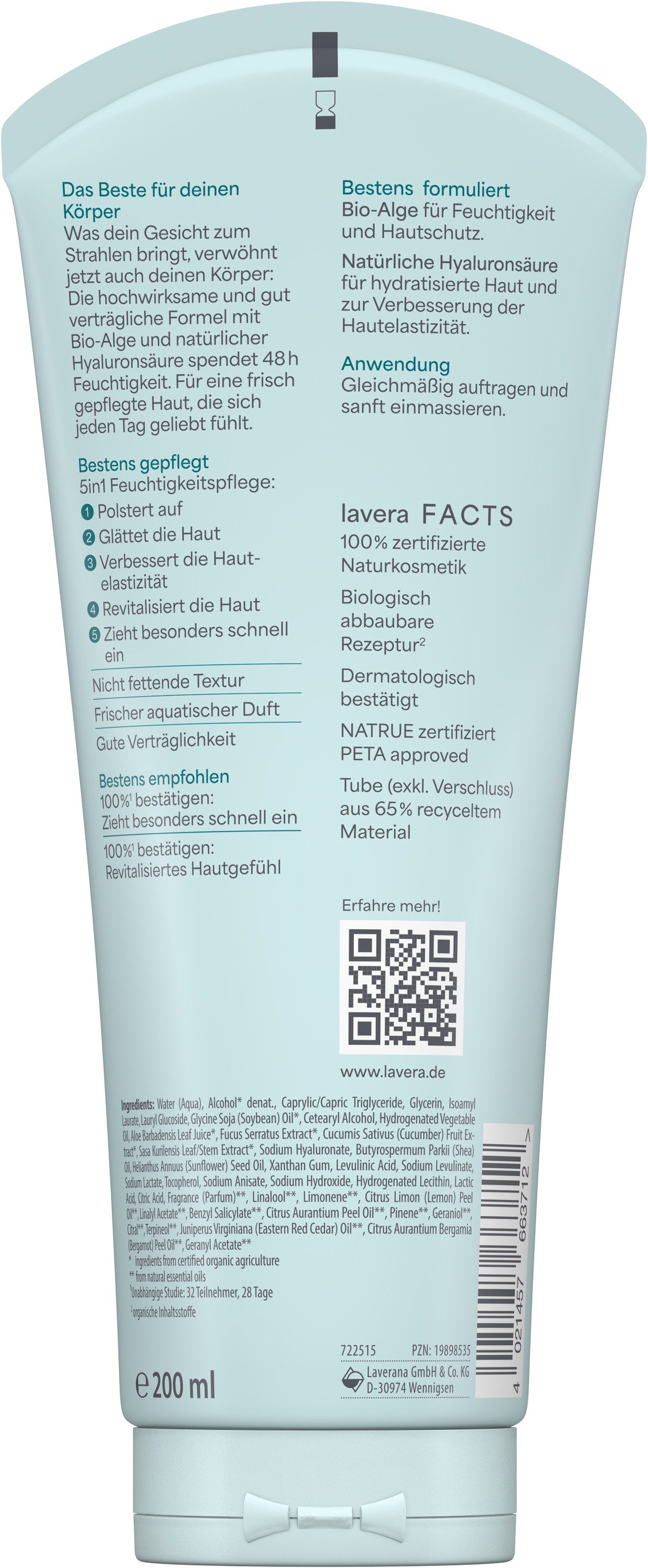 lavera Körperlotion Hydro Refresh Body Lotion