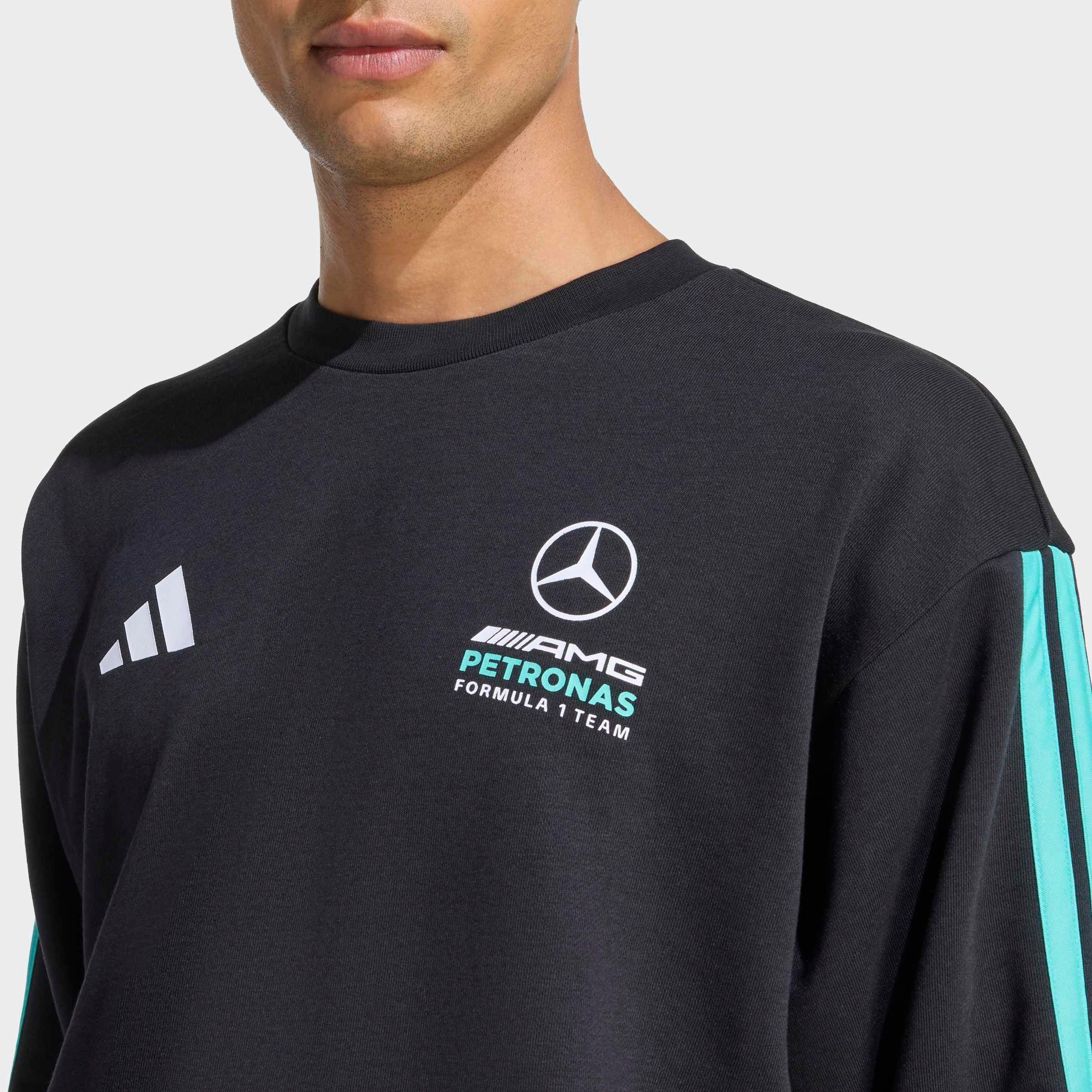 adidas Performance Sweatshirt MERCEDES - AMG PETRONAS FORMULA 1 TEAM DNA SWEAT