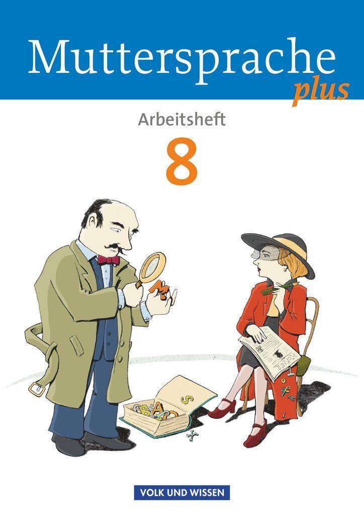 Schulbuch Muttersprache plus 8. Schuljahr - Arbeitsheft für Berlin, Brandenburg, Marion Gutzmann, Brita Kaiser, Antje Viohl, Iris Marko, Petra Schön