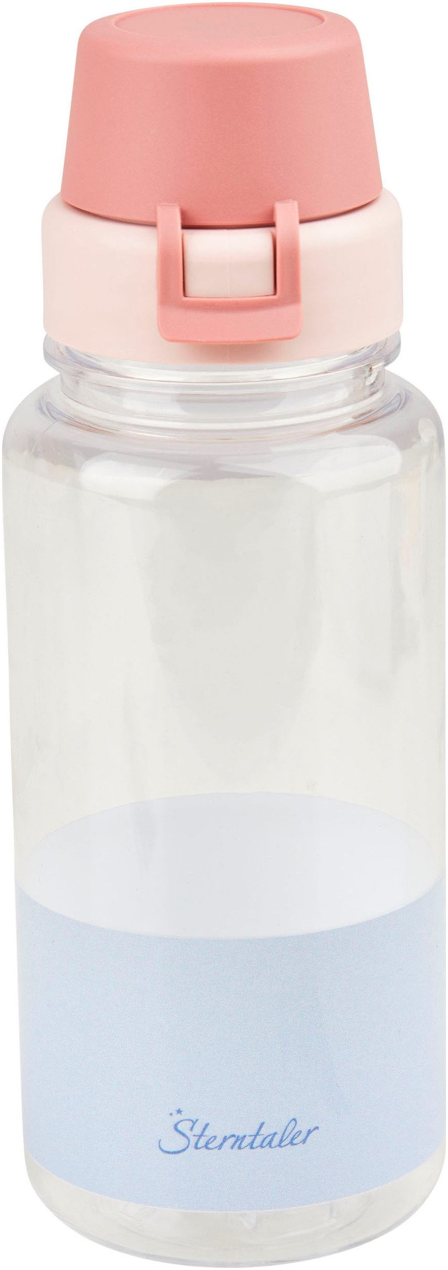 Sterntaler® Trinkflasche Tritan, 400 ml, Perlrosa, individuell beschriftbar, Made in Germany