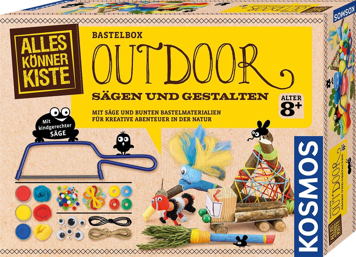 Kreativset Outdoor Sägen und Gestalten